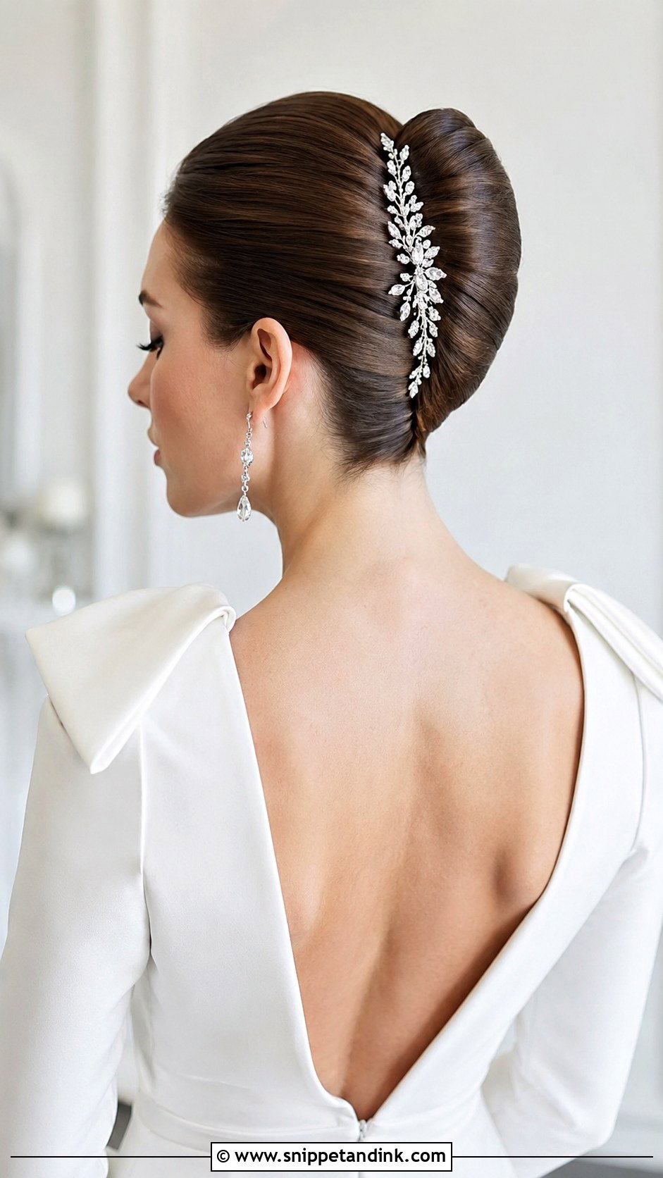 French Twist Updo - Snippet and Ink - 20 Hair Bun Styles Wedding