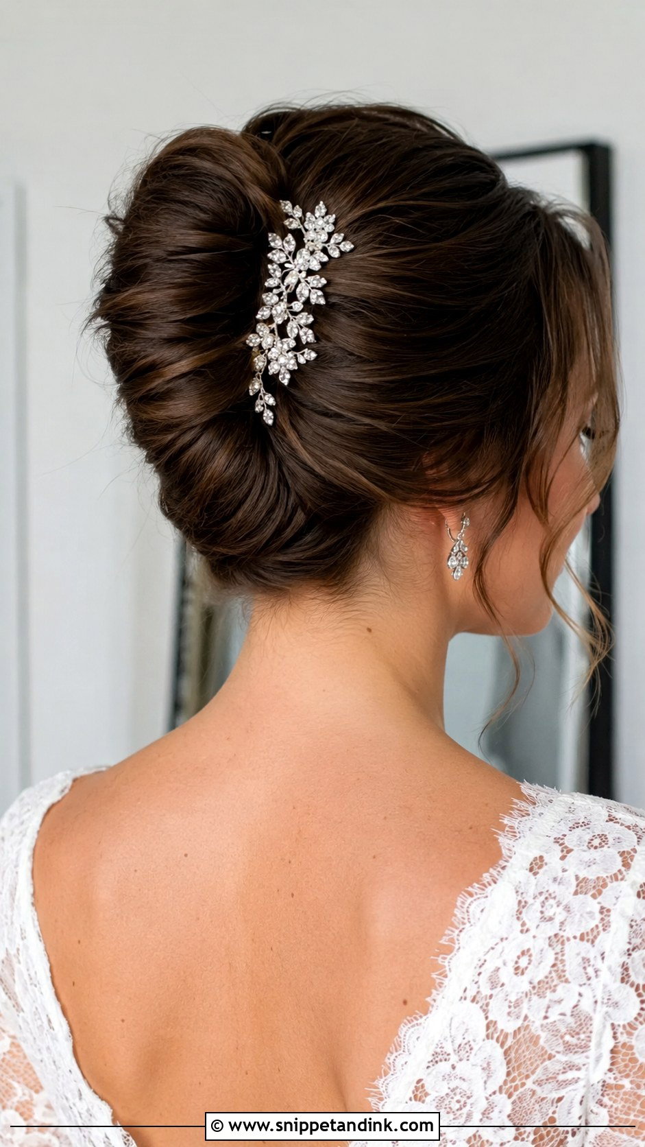 French Twist Updo for Long Hair - Snippet and Ink - 25 Long Hair Updo for Wedding Ideas
