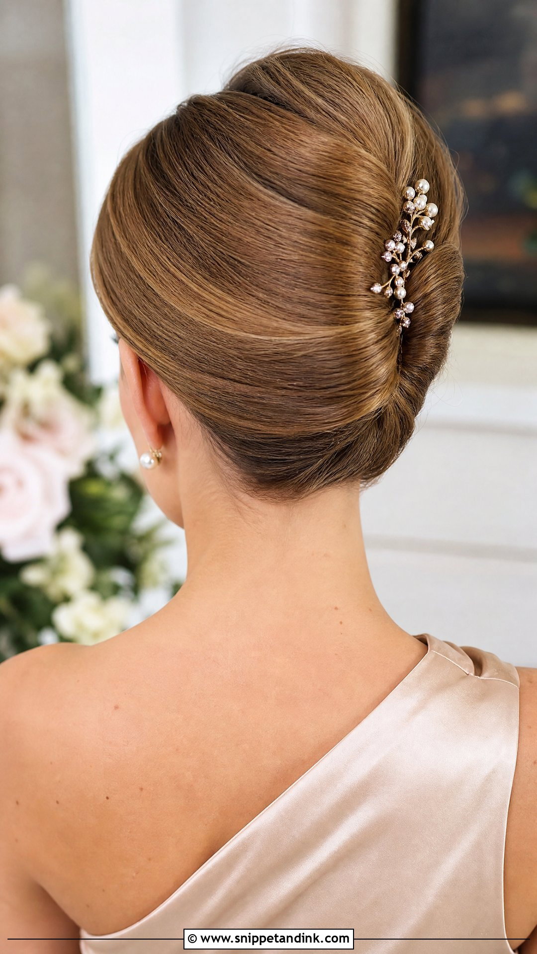 French Twist Updo for Long Hair - Snippet and Ink - 20 Wedding Guest Updos for Long Hair