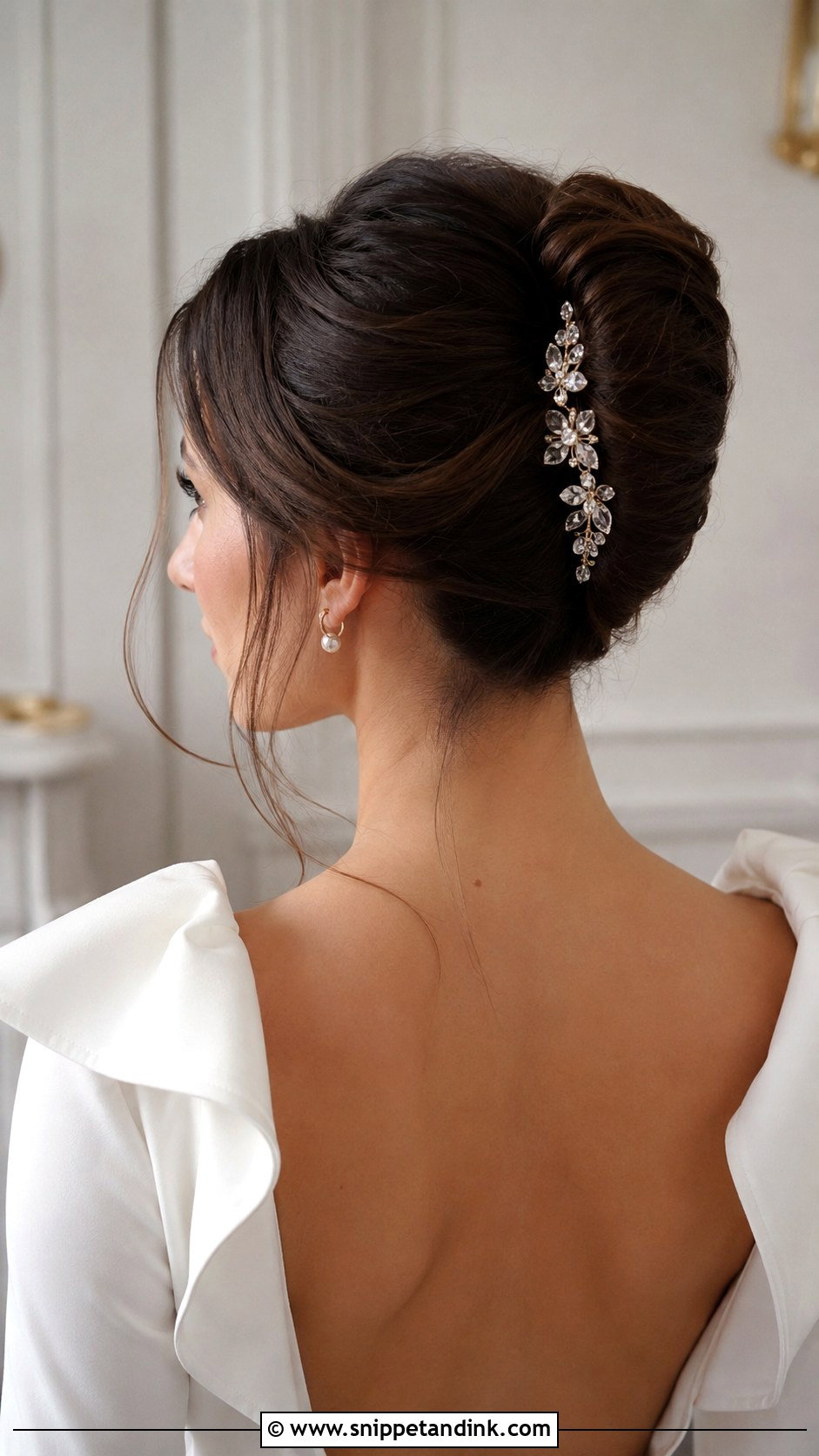 French Twist Updo for Wedding - Snippet and Ink - 20 Hairstyles Ideas for Wedding