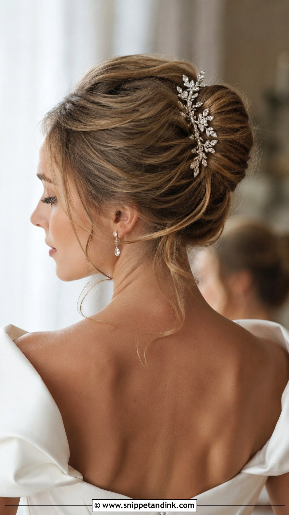 French Twist Updo for Wedding - Snippet and Ink - 20 Simple Hair for Wedding Ideas