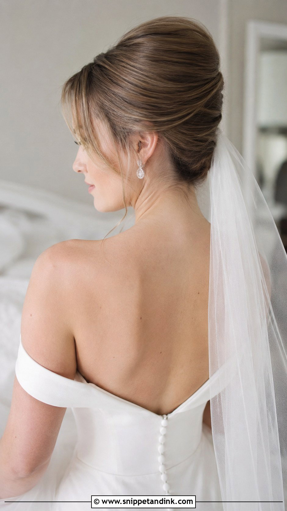 French Twist Updo for Wedding - Snippet and Ink - 25 Hairstyles for Long Hair for Wedding