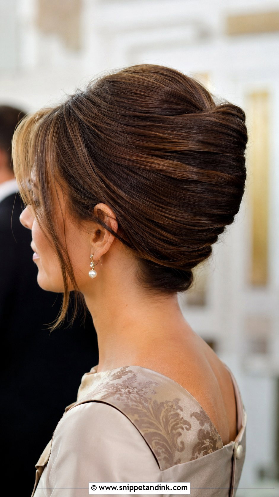 French Twist Wedding Guest Hair - Snippet and Ink - 20 Hairstyles Ideas for Wedding Guest