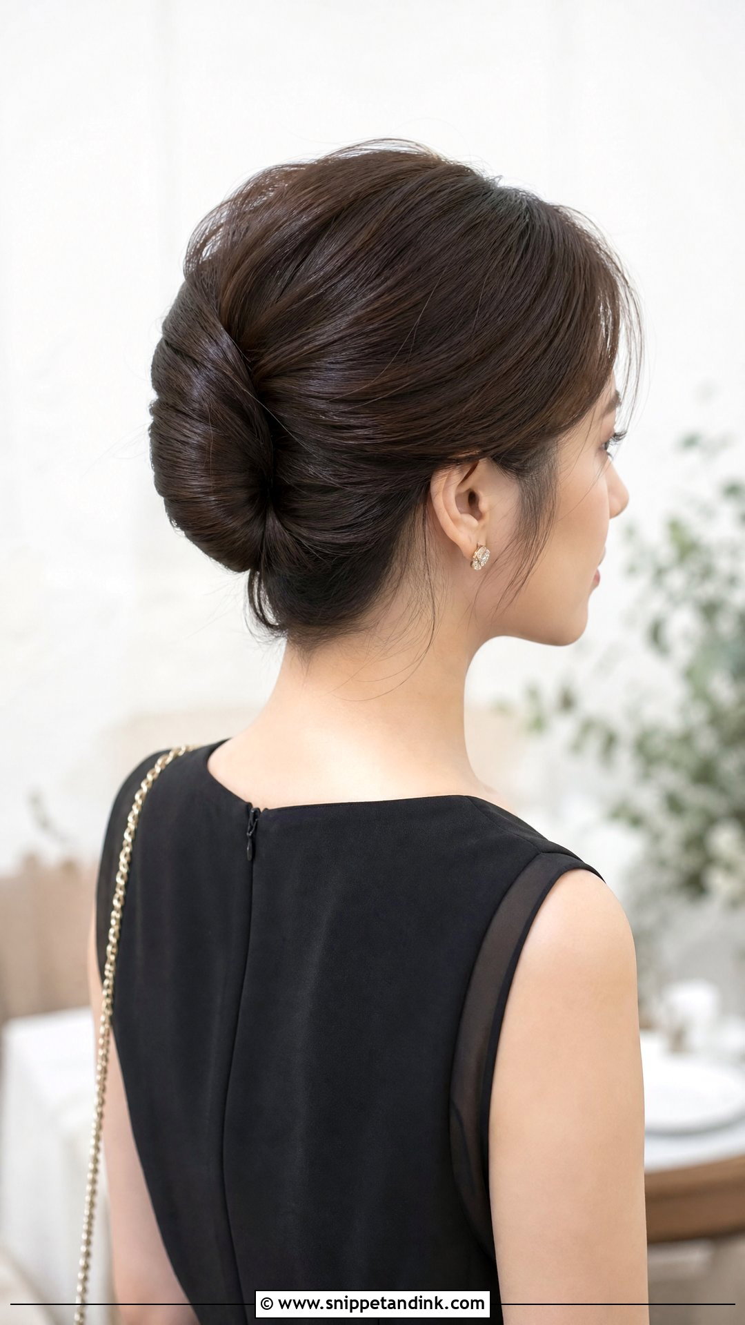 French Twist Wedding Guest Hair - Snippet and Ink - 20 Simple Hair Do for Wedding Guest Ideas