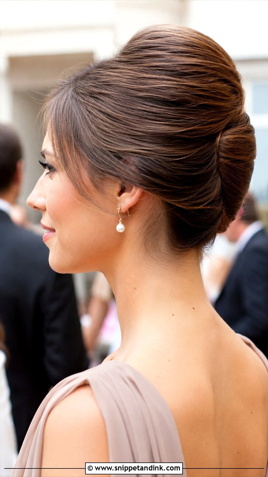 French Twist Wedding Guest Hairstyle - Snippet and Ink - 15 Hair Styles for Guest At Wedding
