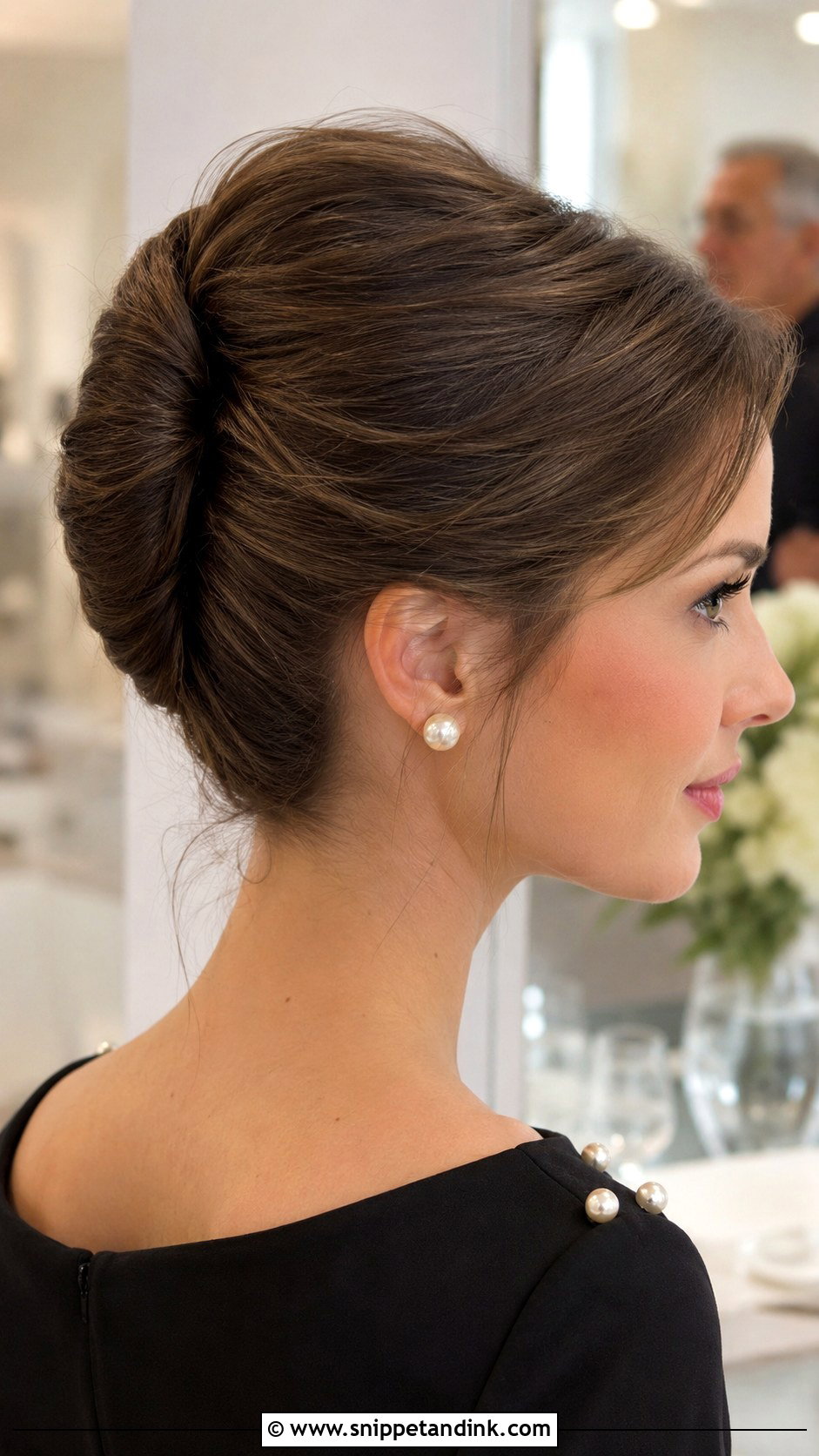 French Twist Wedding Guest Hairstyle - Snippet and Ink - 15 Hairstyles As Wedding Guest
