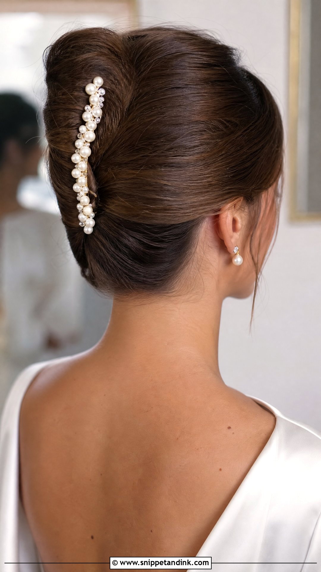 French Twist Wedding Hair - Snippet and Ink - 15 Elegant Wedding Hair Styles