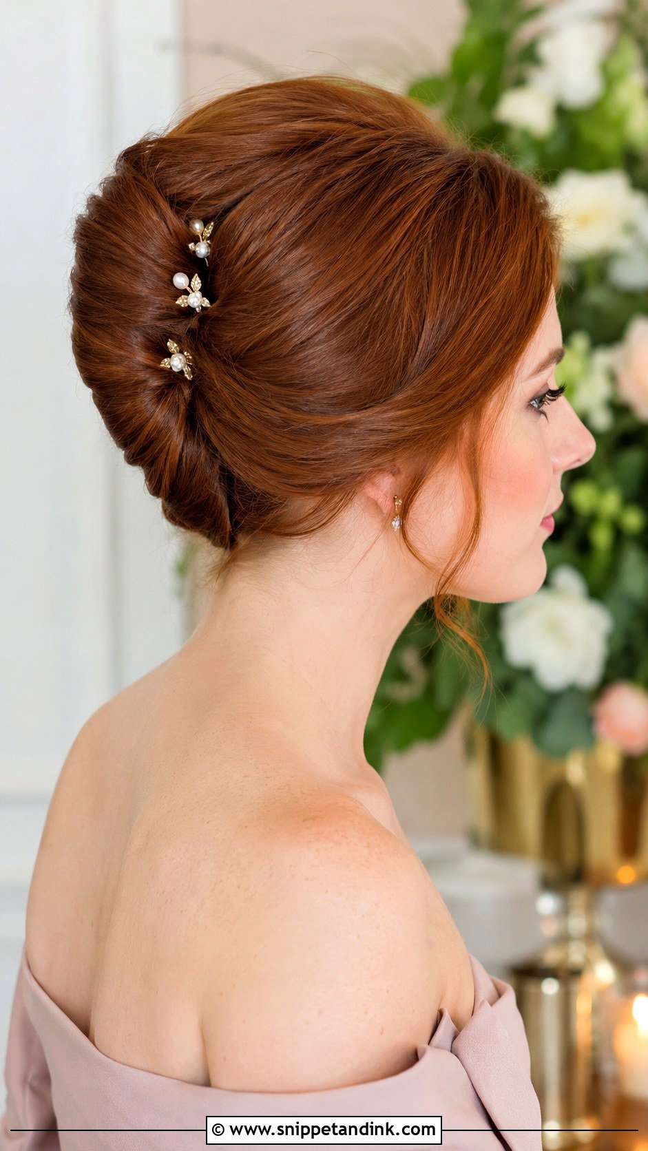 French Twist Wedding Hair - Snippet and Ink - 15 Hairstyles for Going to a Wedding
