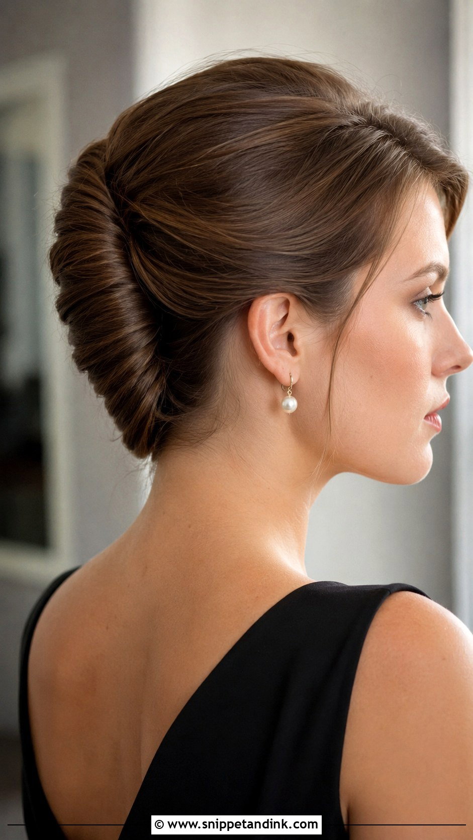French Twist Wedding Hair - Snippet and Ink - 15 Sister of the Bride Hairdo Ideas