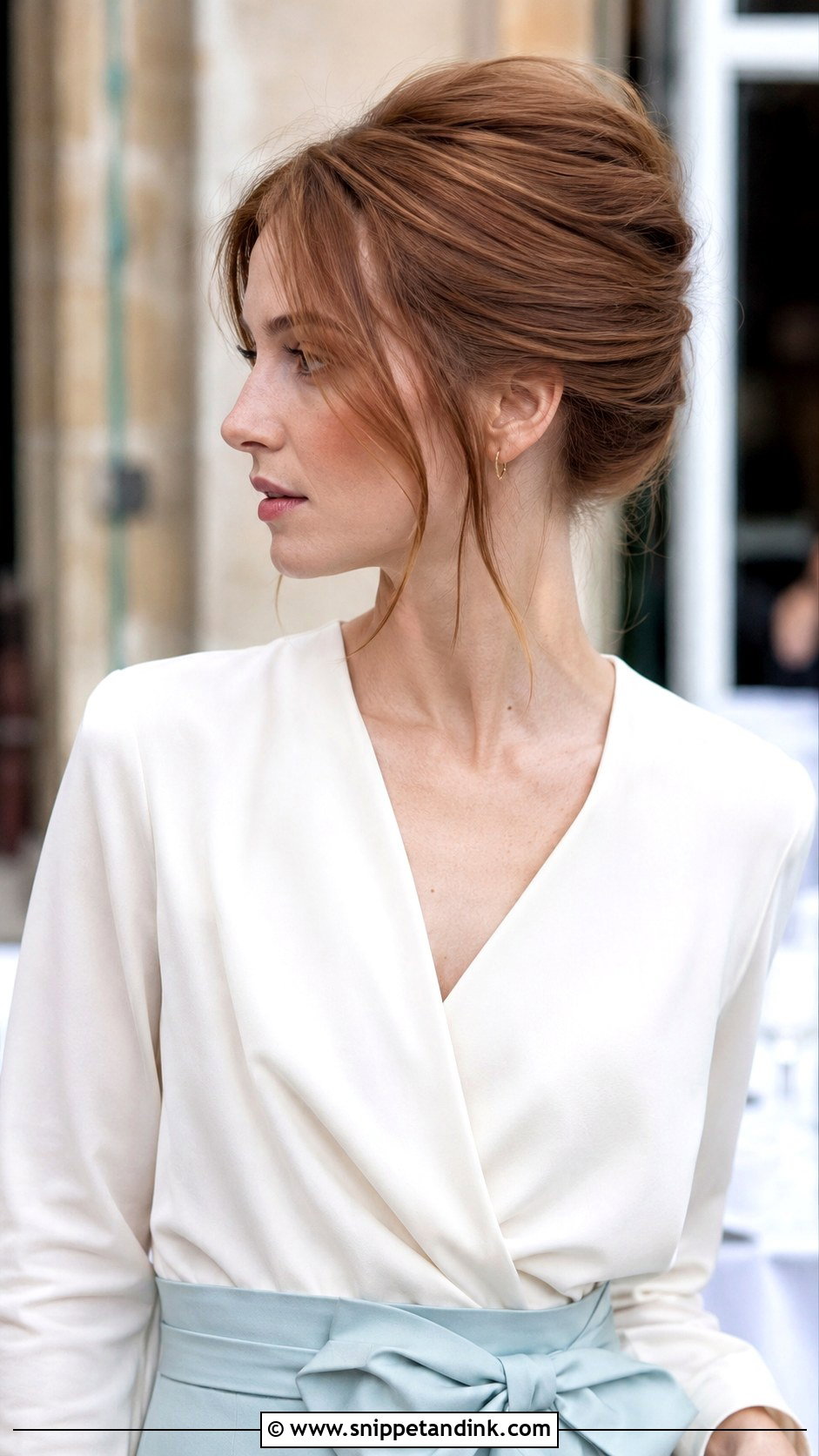 French Twist Wedding Hair - Snippet and Ink - 15 Sister of the Groom Hairstyles