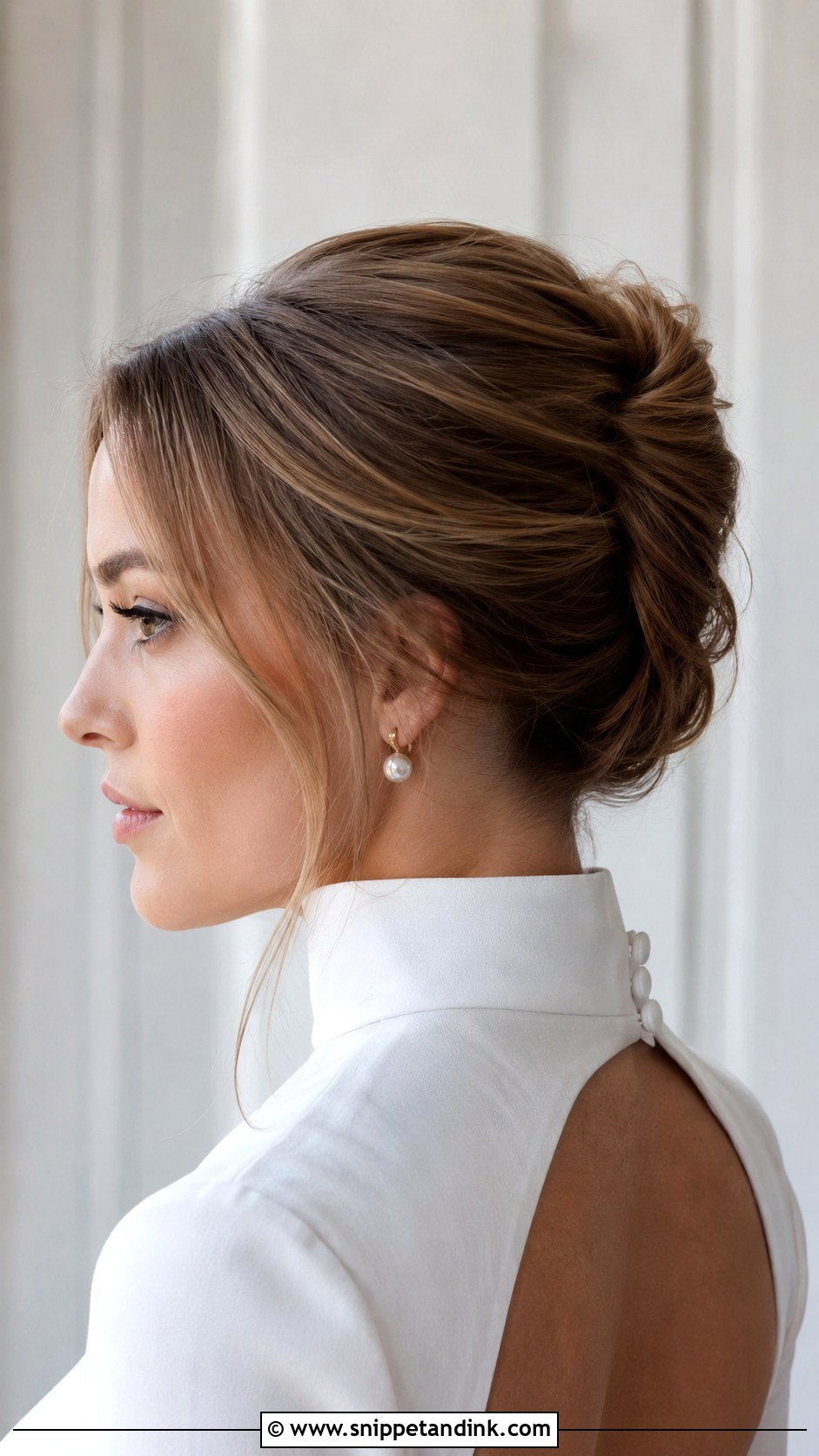 French Twist Wedding Hair - Snippet and Ink - 15 Wedding Hair Designs