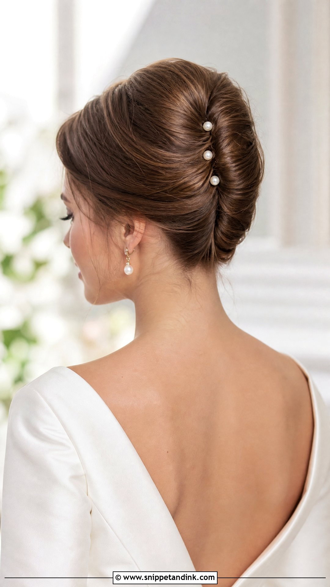 French Twist Wedding Hair For Thick Hair - Snippet and Ink - 20 Wedding Hairstyles for Thick Hair