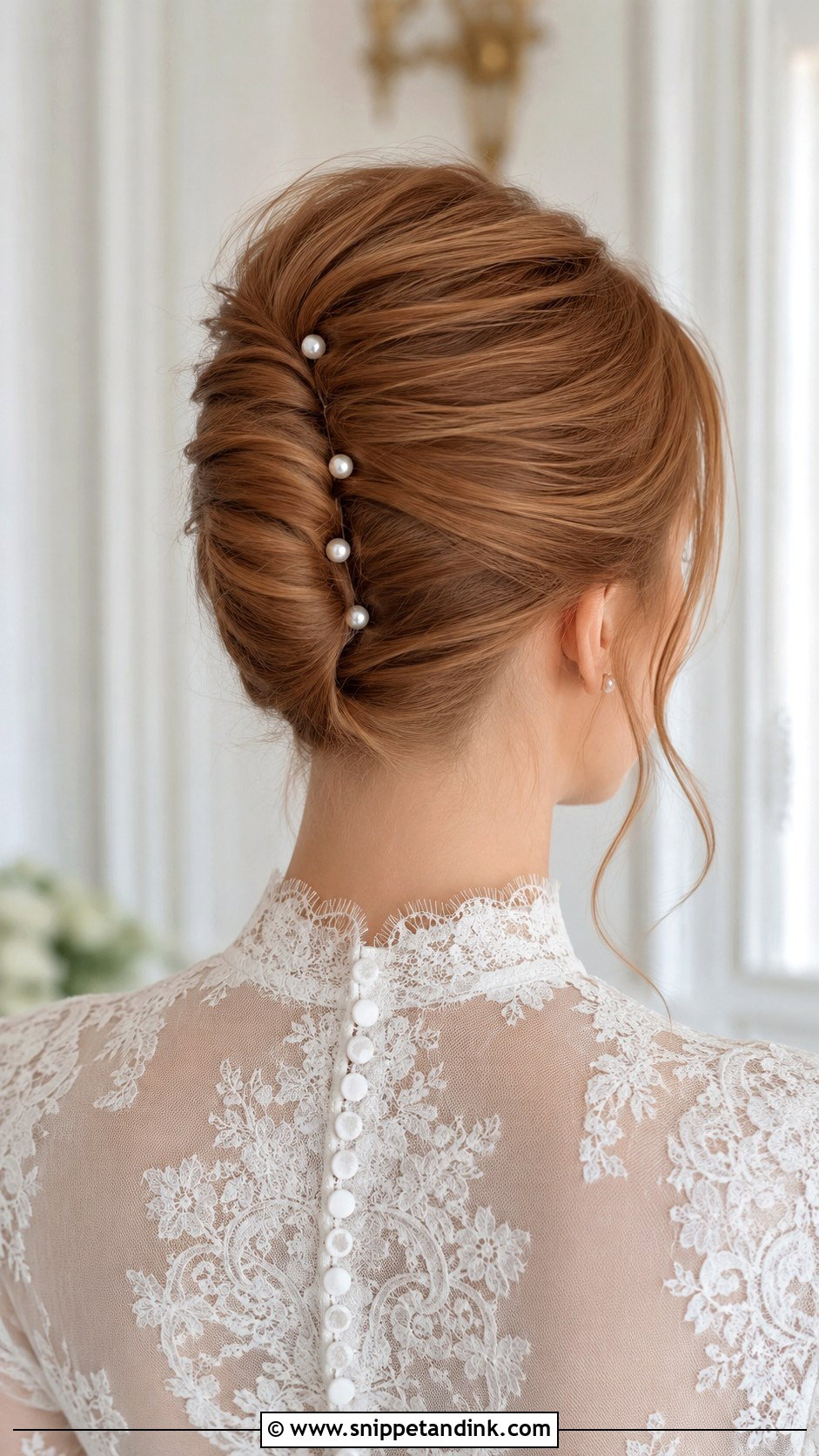 French Twist Wedding Hair For Thin Hair - Snippet and Ink - 15 Wedding Hair Styles for Thinner Hair