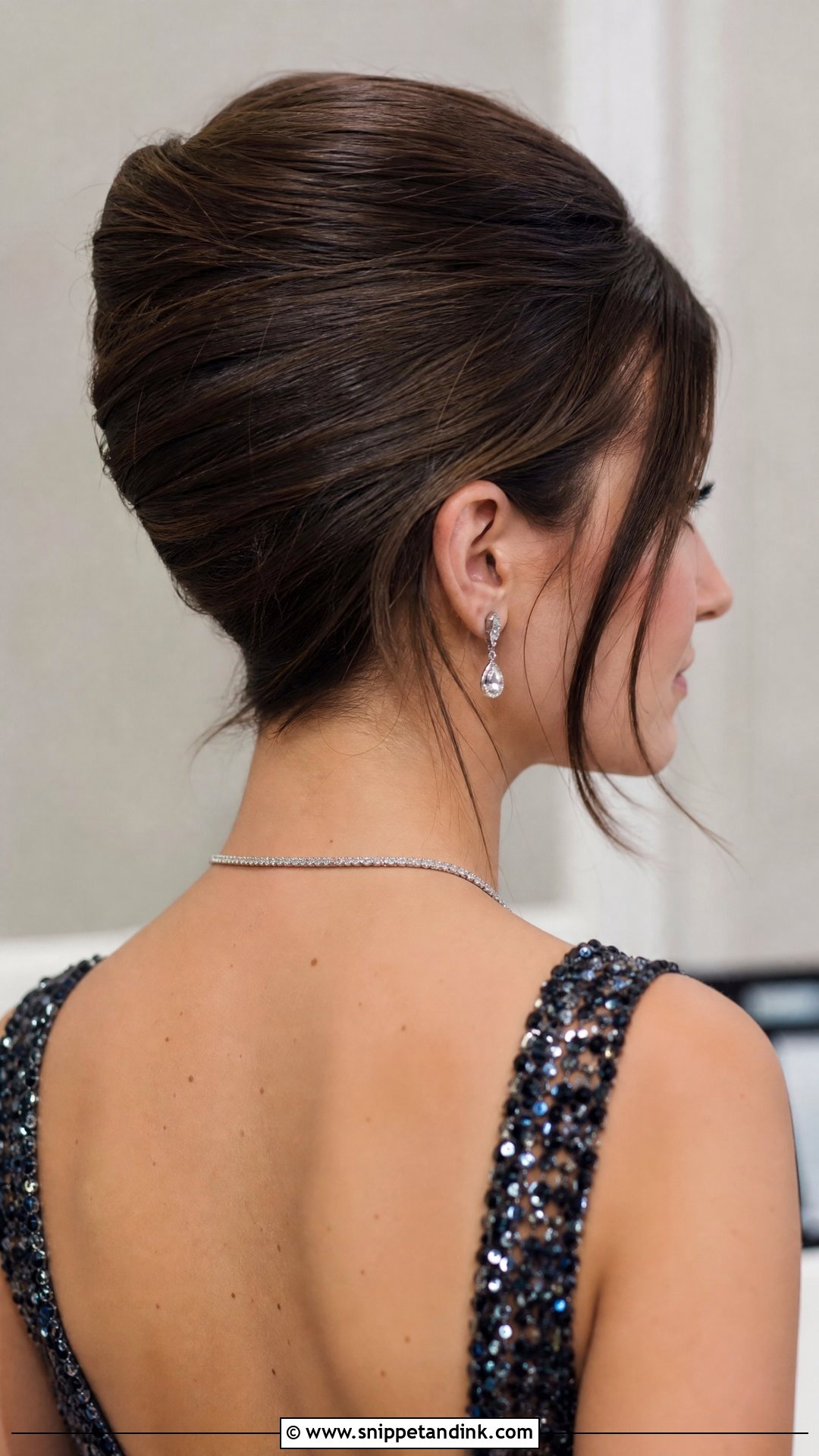 French Twist Wedding Hairstyle - Snippet and Ink - 20 Hairstyle for Wedding Party Ideas
