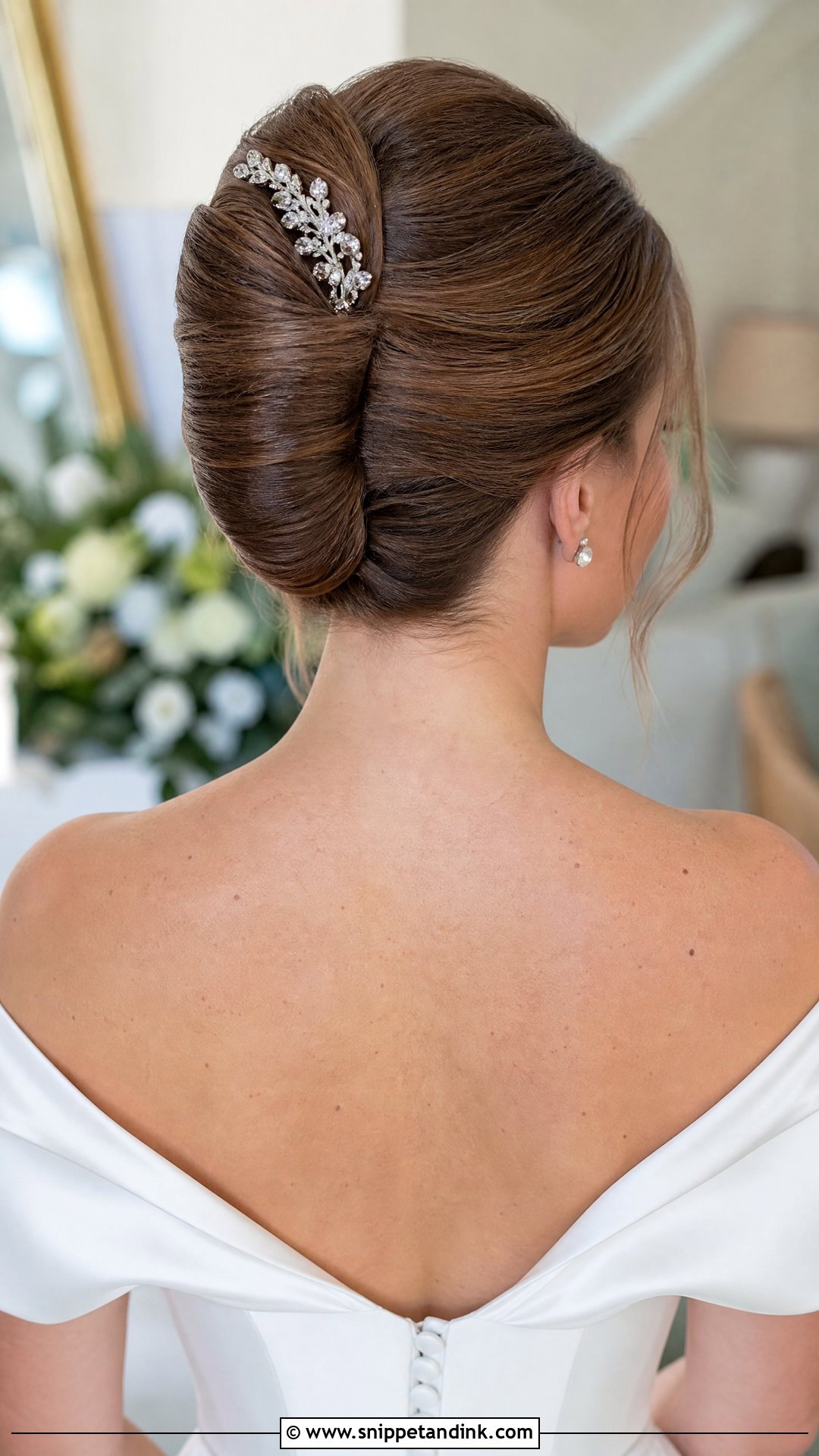 French Twist Wedding Hairstyle - Snippet and Ink - 20 Hairstyles on Wedding