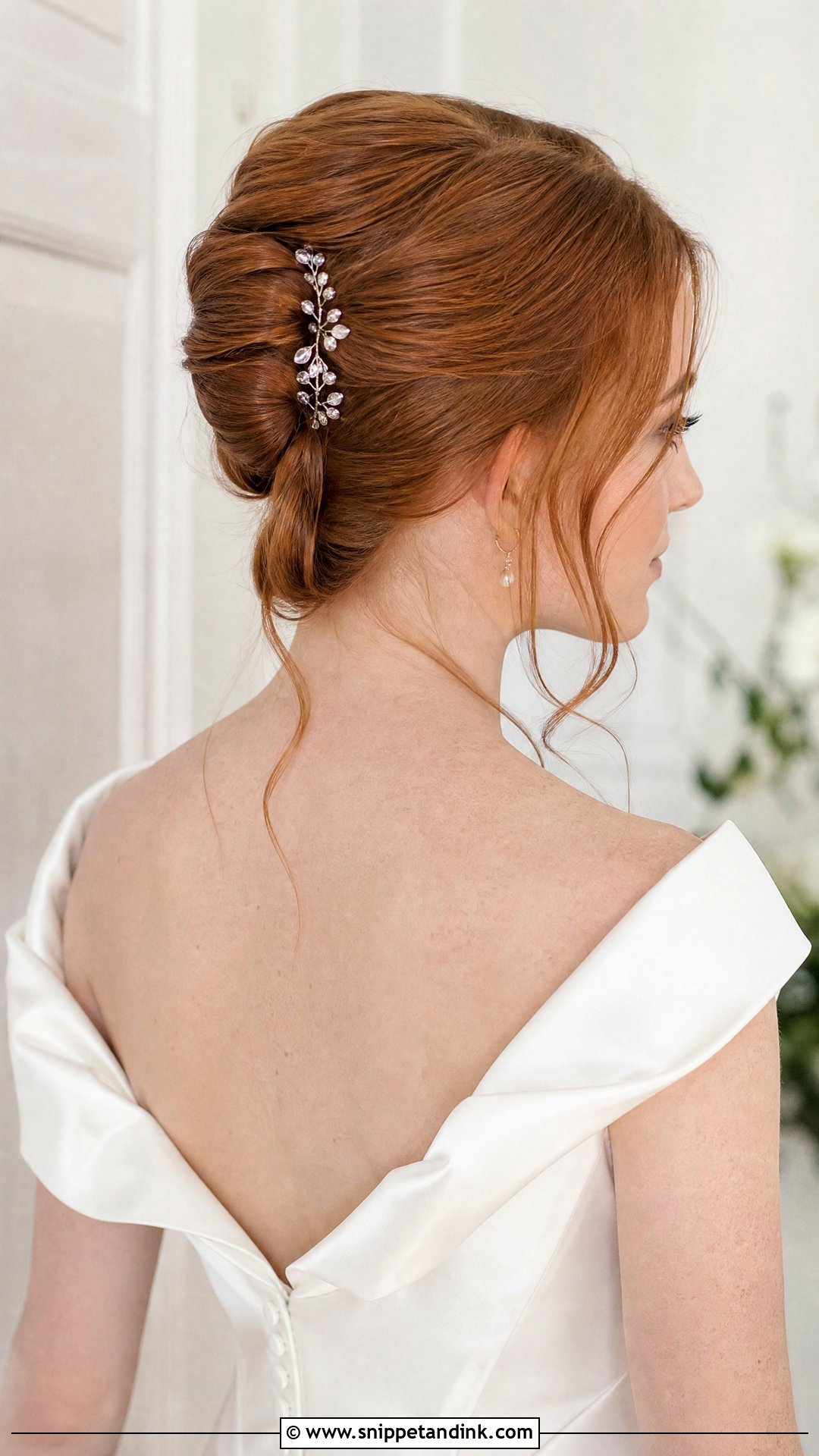 French Twist Wedding Hairstyle - Snippet and Ink - 20 New Hairstyle for Wedding Ideas