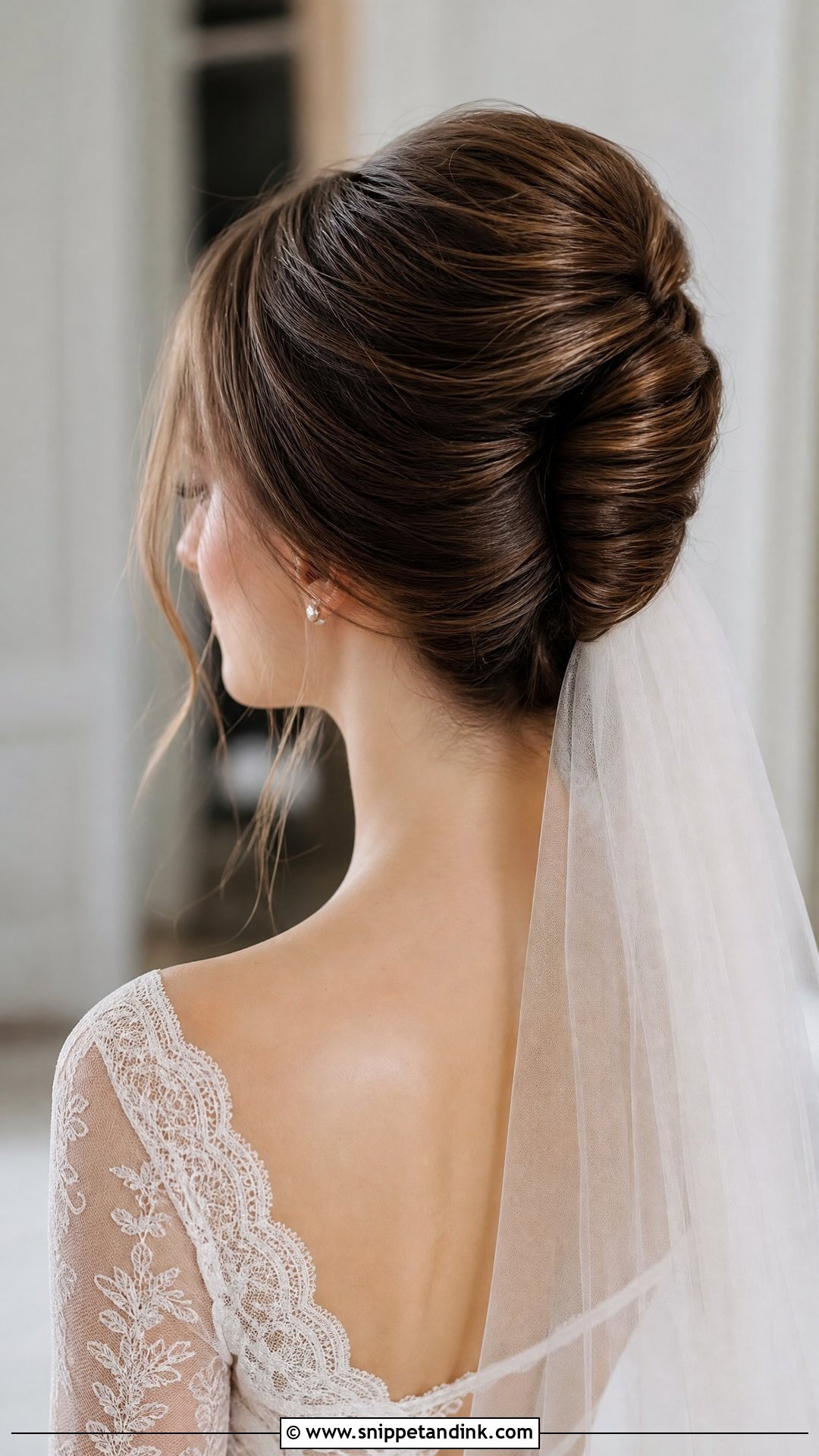 French Twist Wedding Hairstyle - Snippet and Ink - 20 Trendy Hairstyles for Wedding