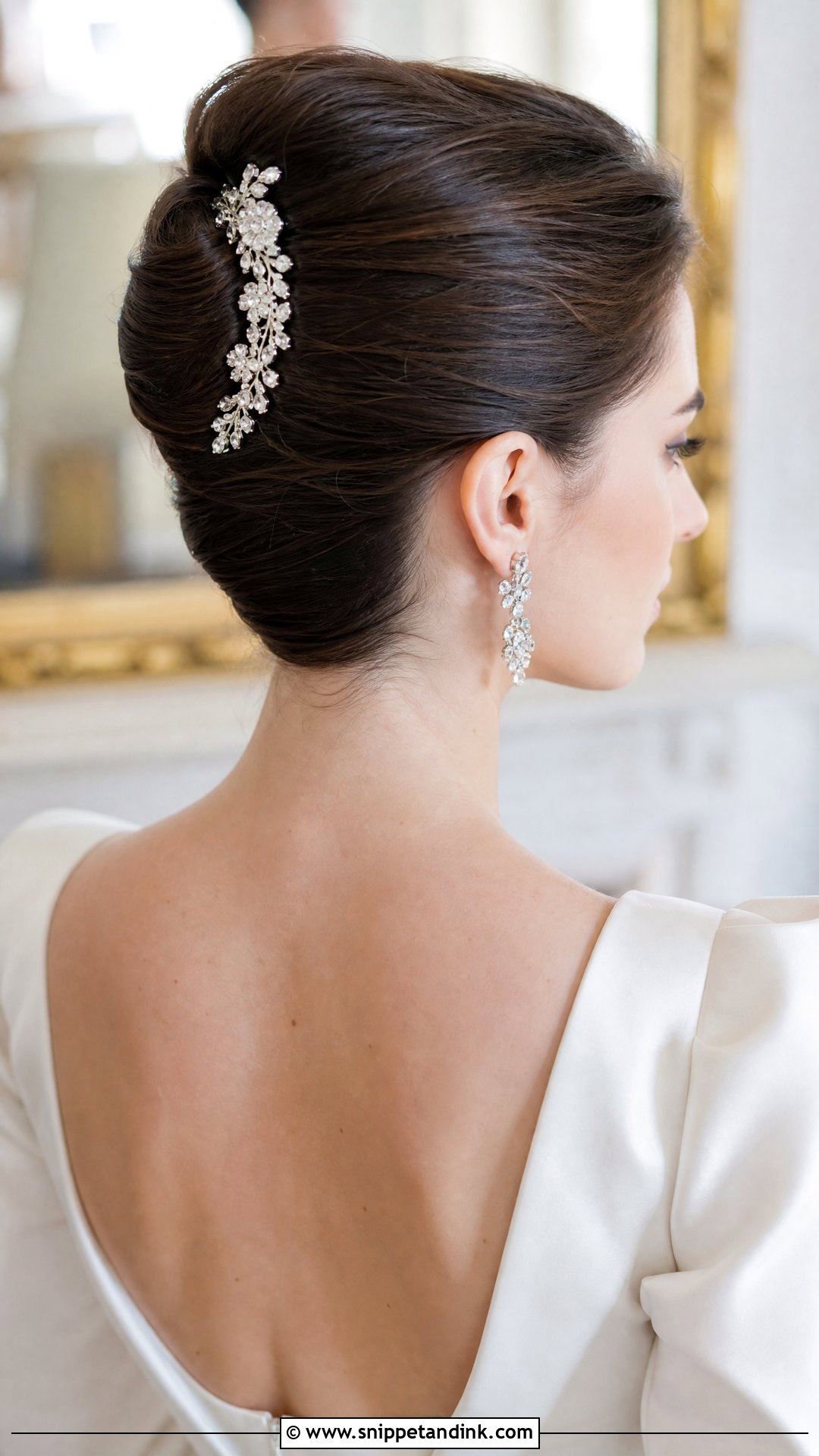French Twist Wedding Hairstyle - Snippet and Ink - 20 Up Hairstyles for Wedding