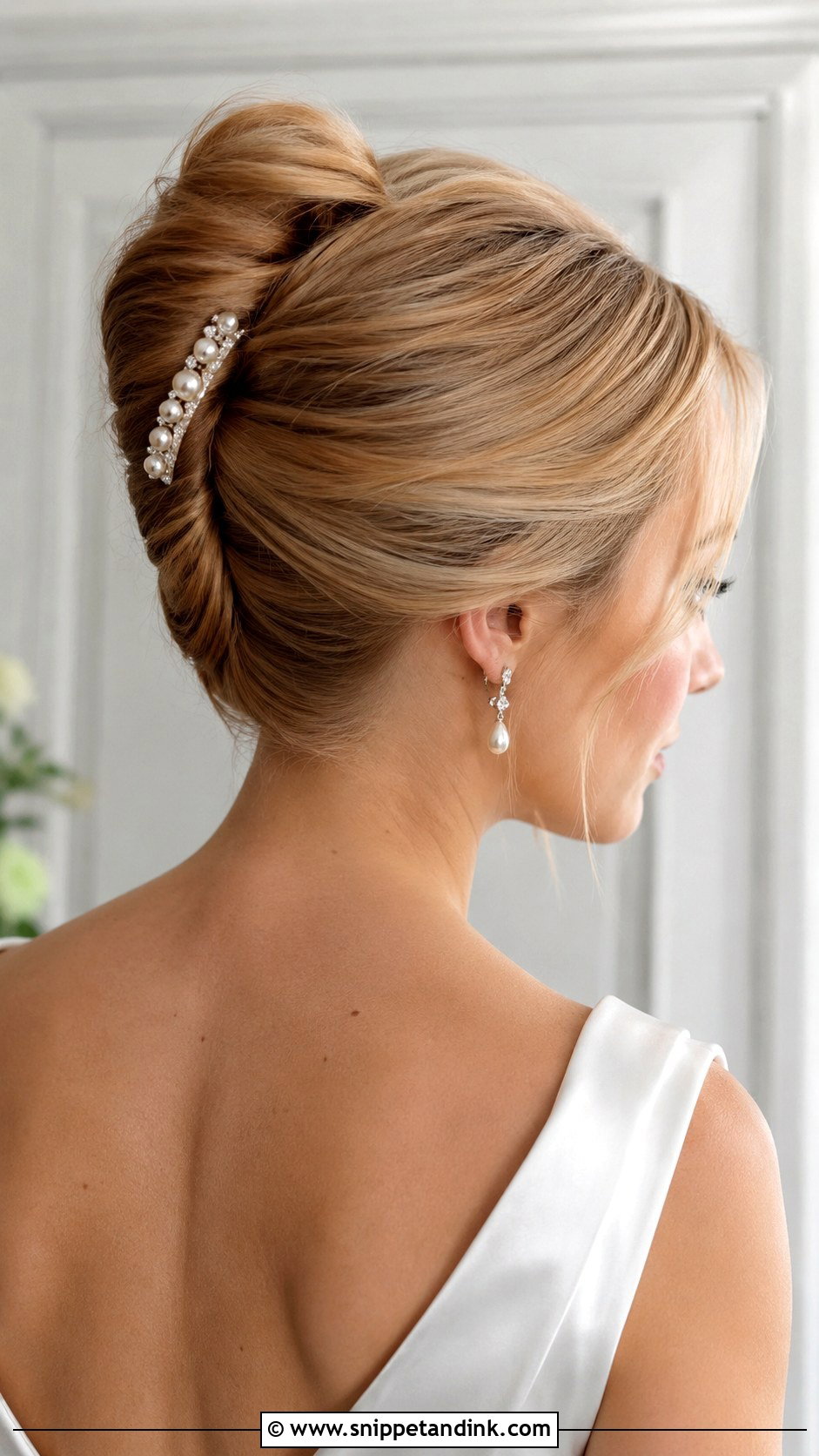 French Twist Wedding Hairstyle - Snippet and Ink - 15 Hair Inspiration for Wedding Ideas