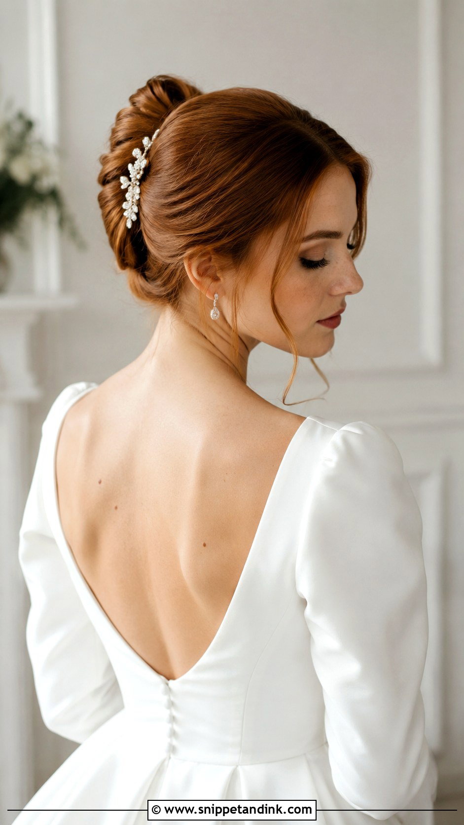 French Twist Wedding Hairstyle - Snippet and Ink - 25 Bride Wedding Hairstyle Ideas