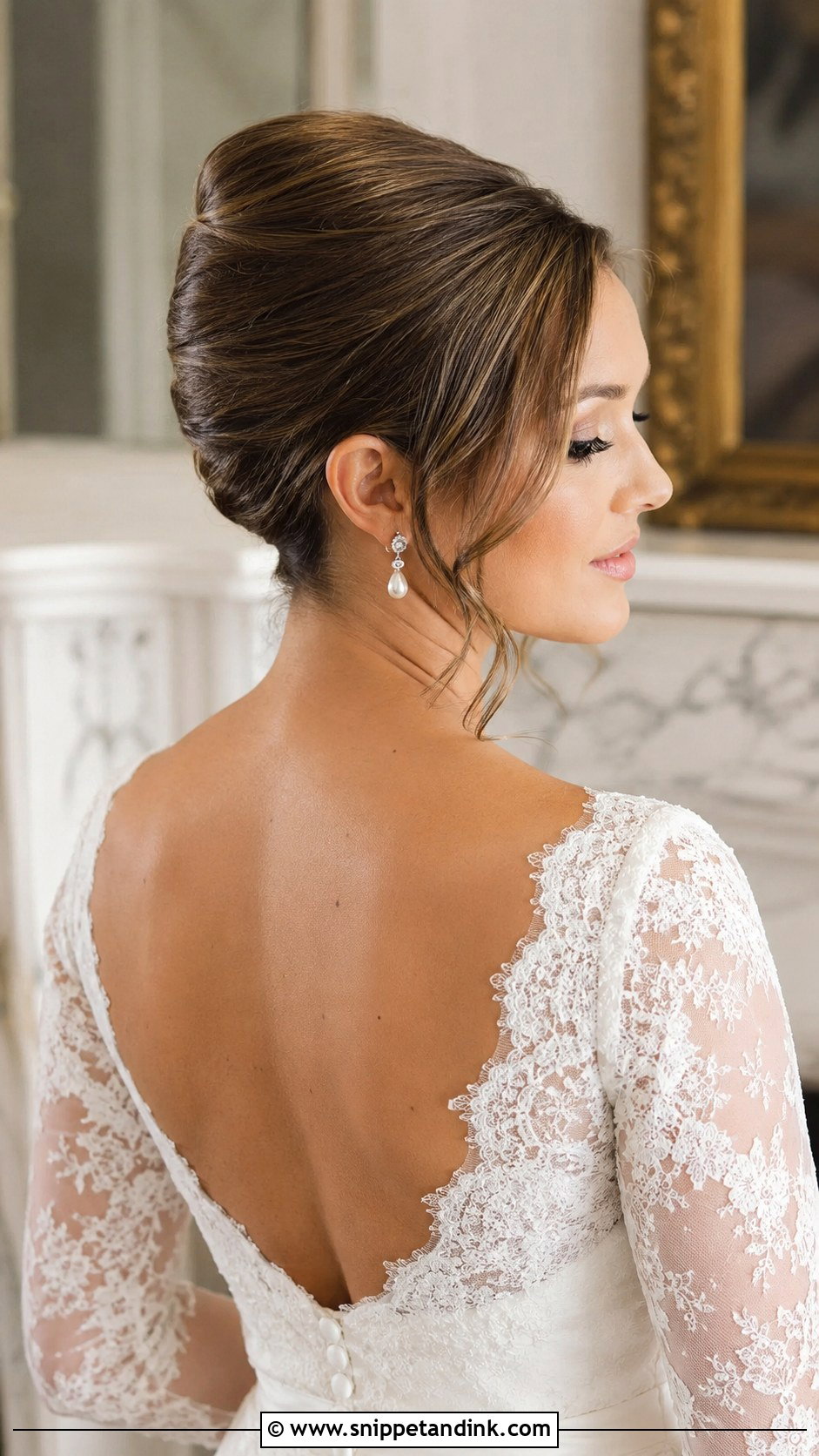 French Twist Wedding Hairstyle - Snippet and Ink - 25 Hairstyle for Women Wedding Ideas