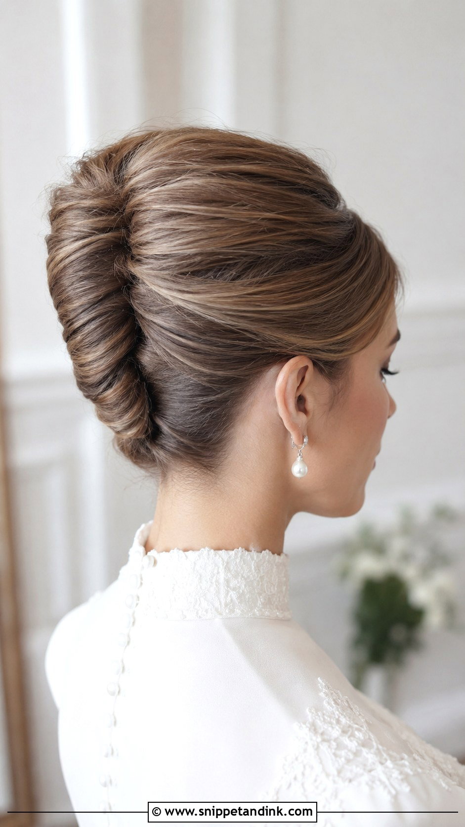 French Twist Wedding Hairstyle - Snippet and Ink - 15 Hairstyles for Weedings