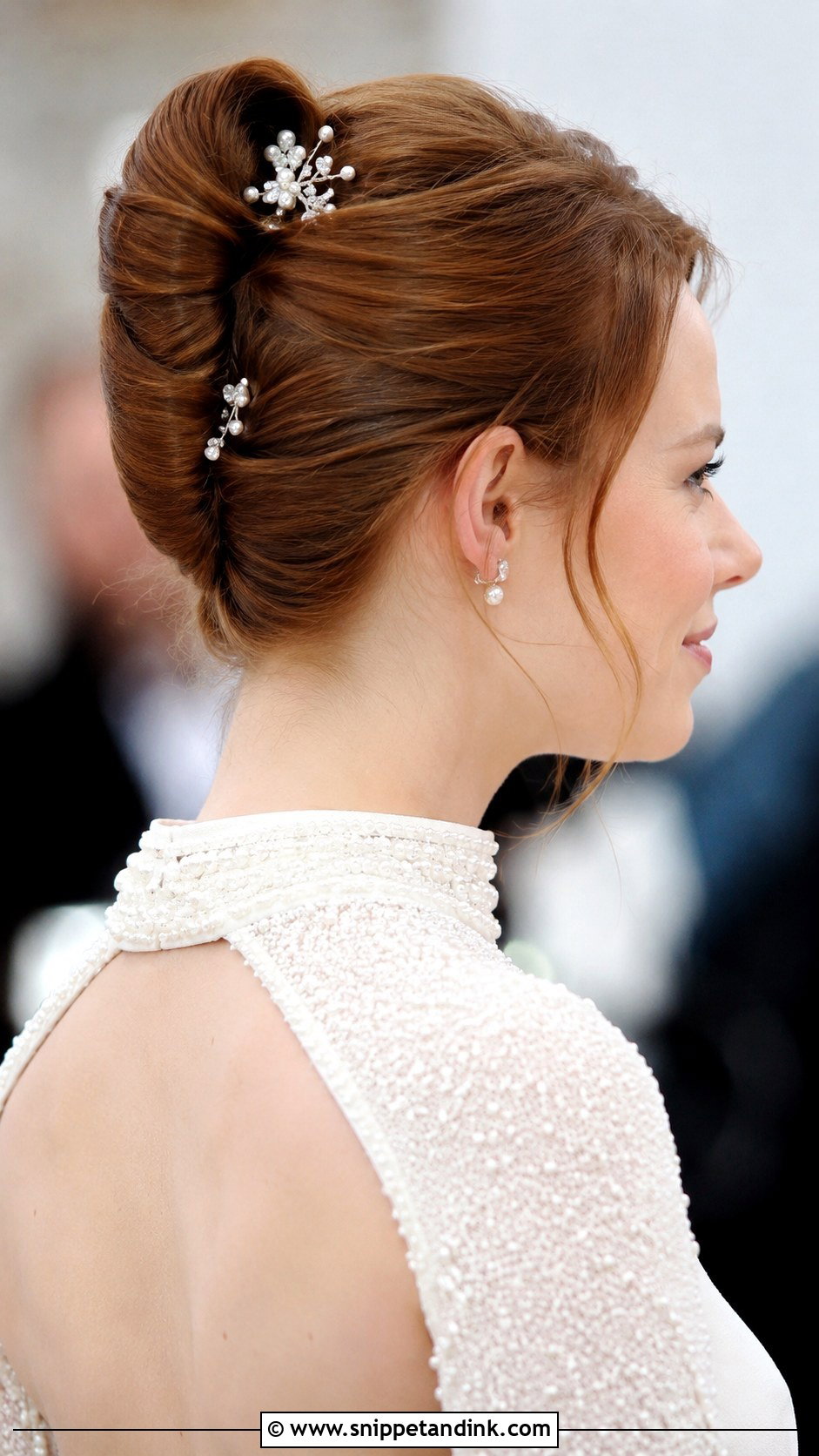 French Twist Wedding Hairstyle - Snippet and Ink - 30 Wedding Updos for Long Hair