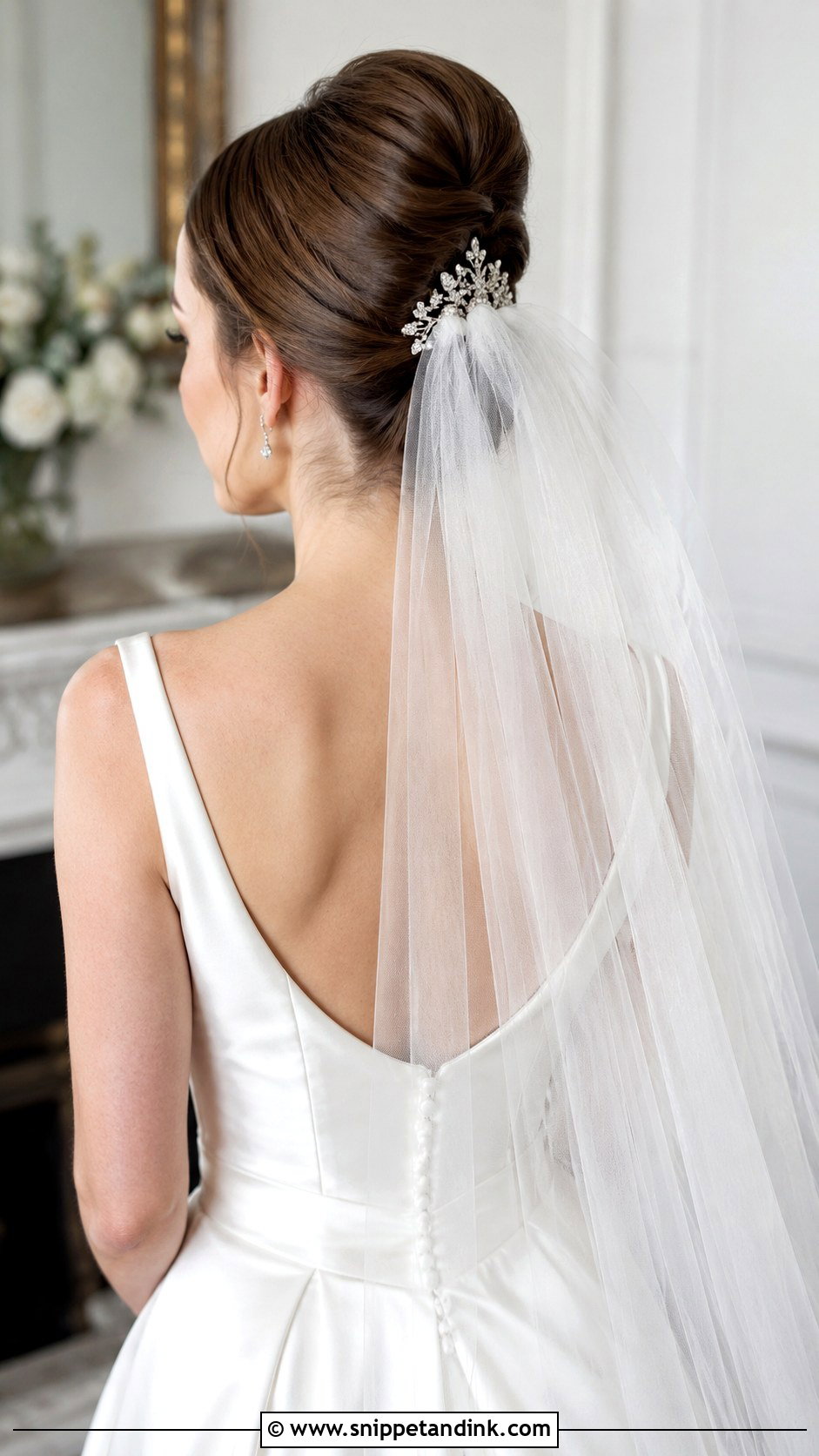 French Twist Wedding Hairstyle - Snippet and Ink - 35 Bridal Hairstyles