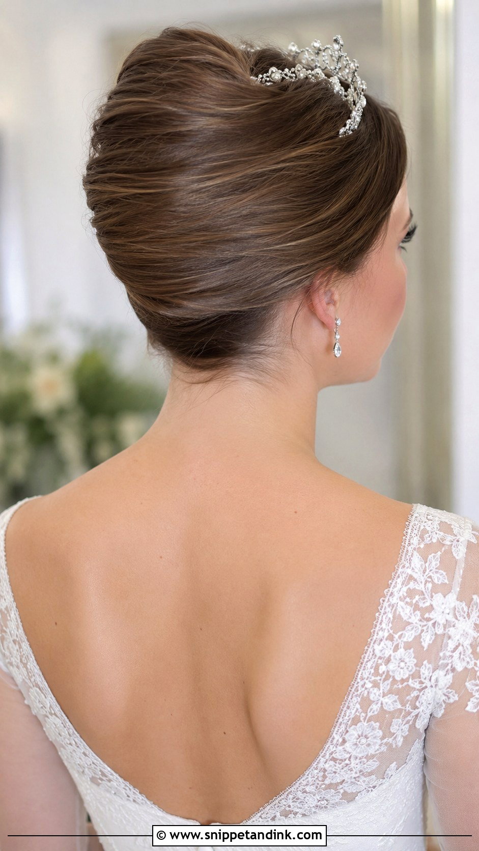 French Twist Wedding Hairstyle - Snippet and Ink - 35 Hairstyle for Wedding Ideas