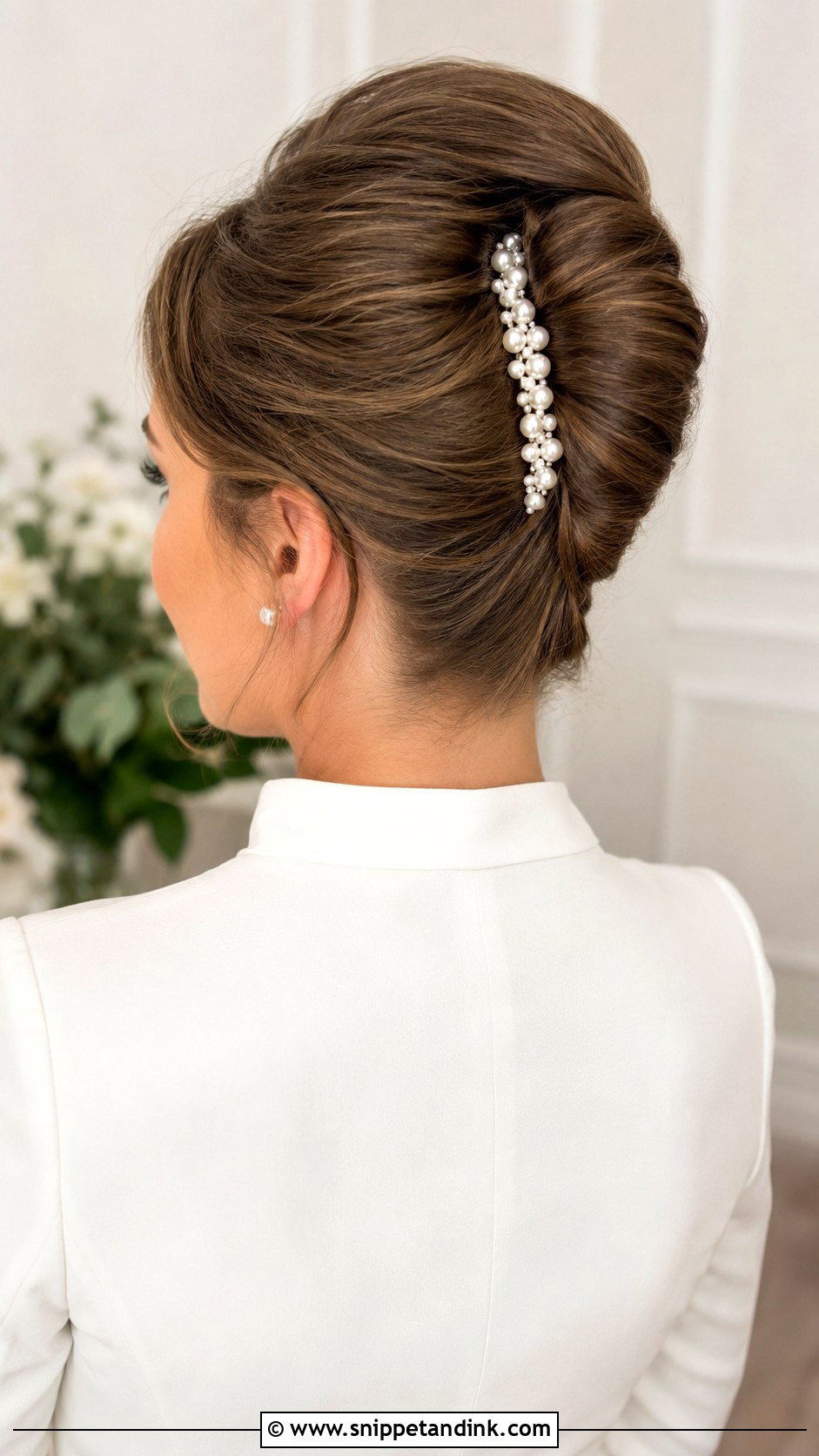 French Twist Wedding Hairstyle Step By Step - Snippet and Ink - 15 Wedding Hairstyles Step By Step