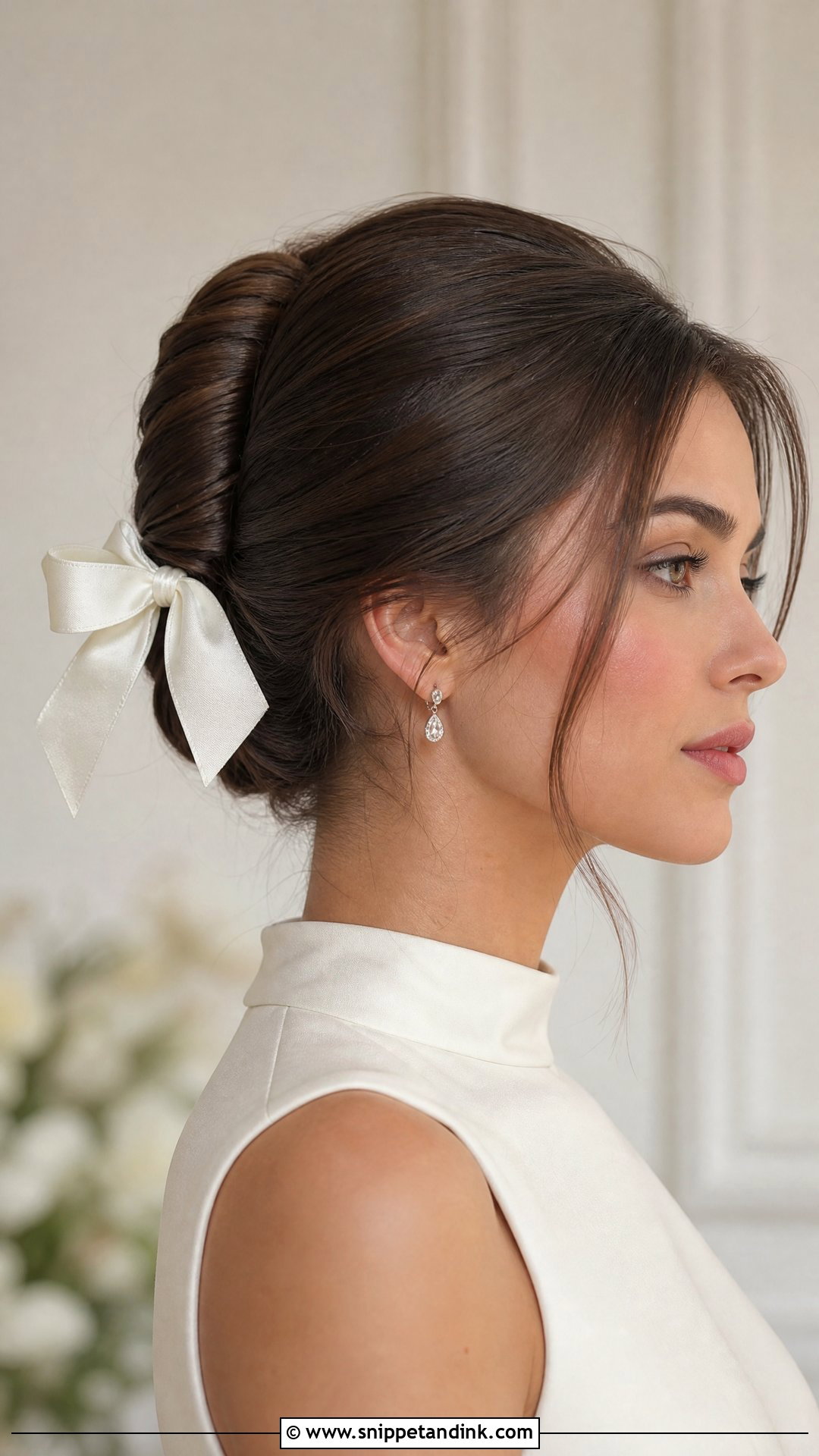 French Twist Wedding Updo - Snippet and Ink - 15 Cute Updos for Wedding