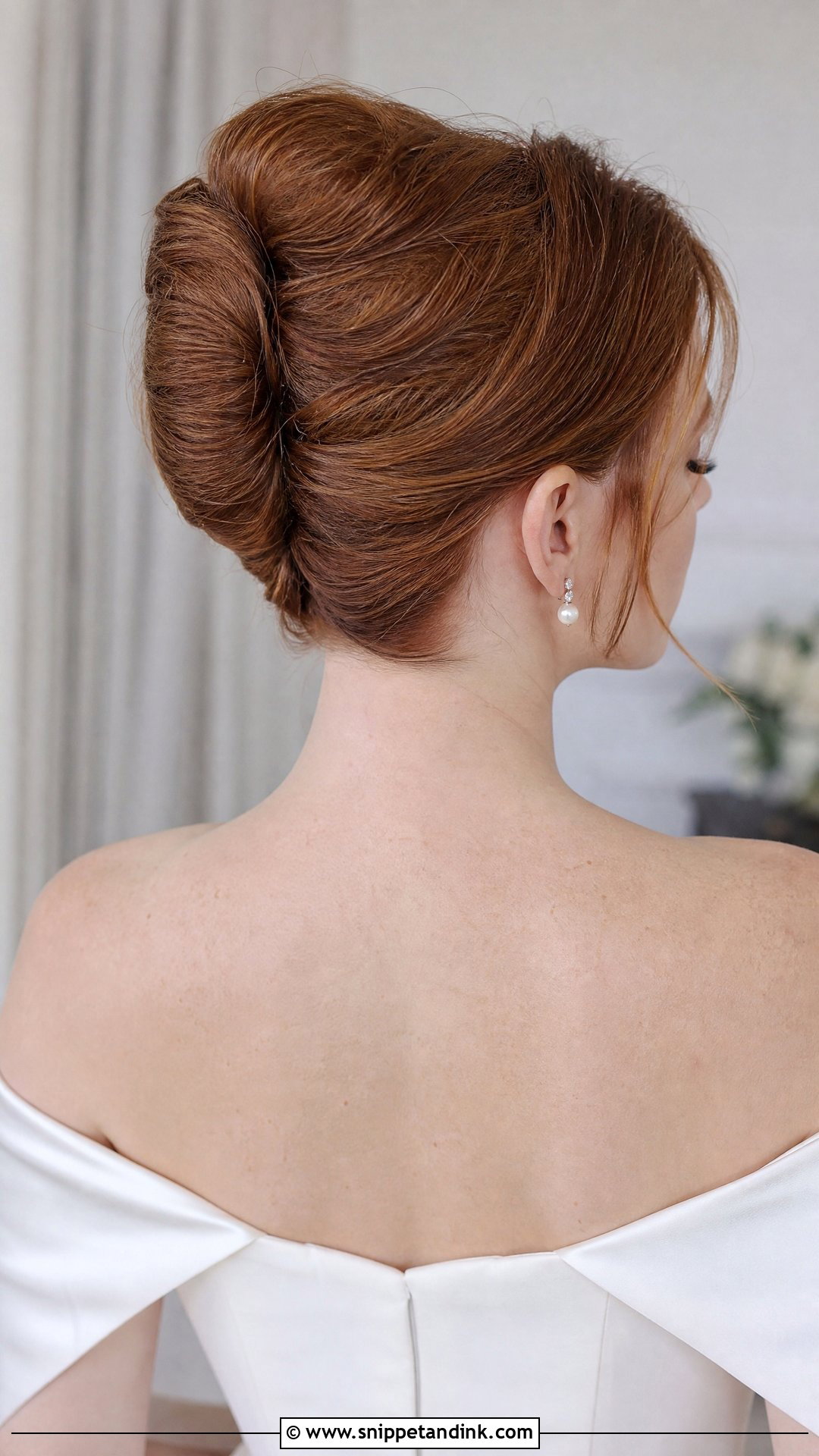 French Twist Wedding Updo - Snippet and Ink - 20 Wedding Hair Updos