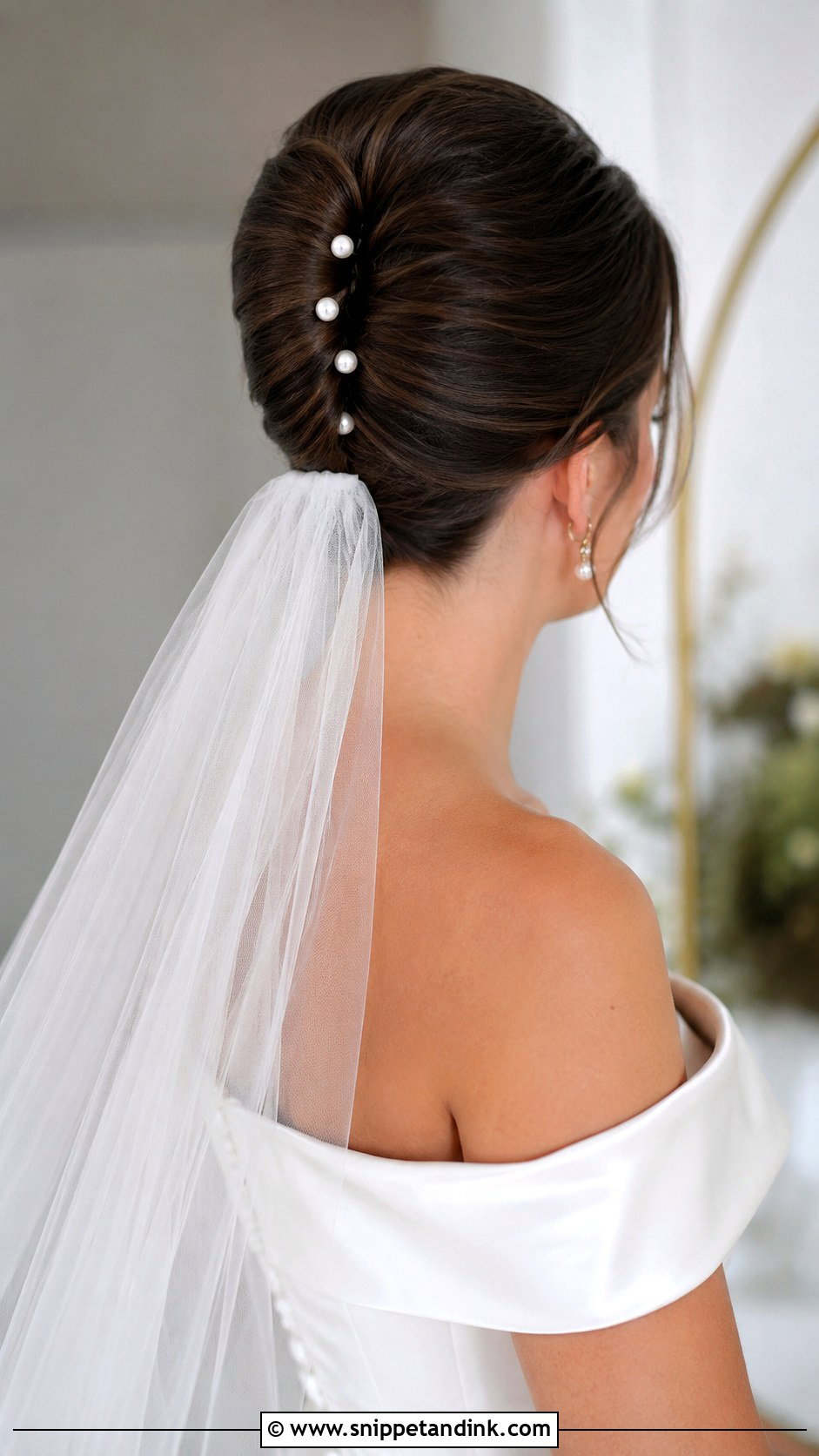 French Twist Wedding Updo - Snippet and Ink - 25 Hairstyles for Brides