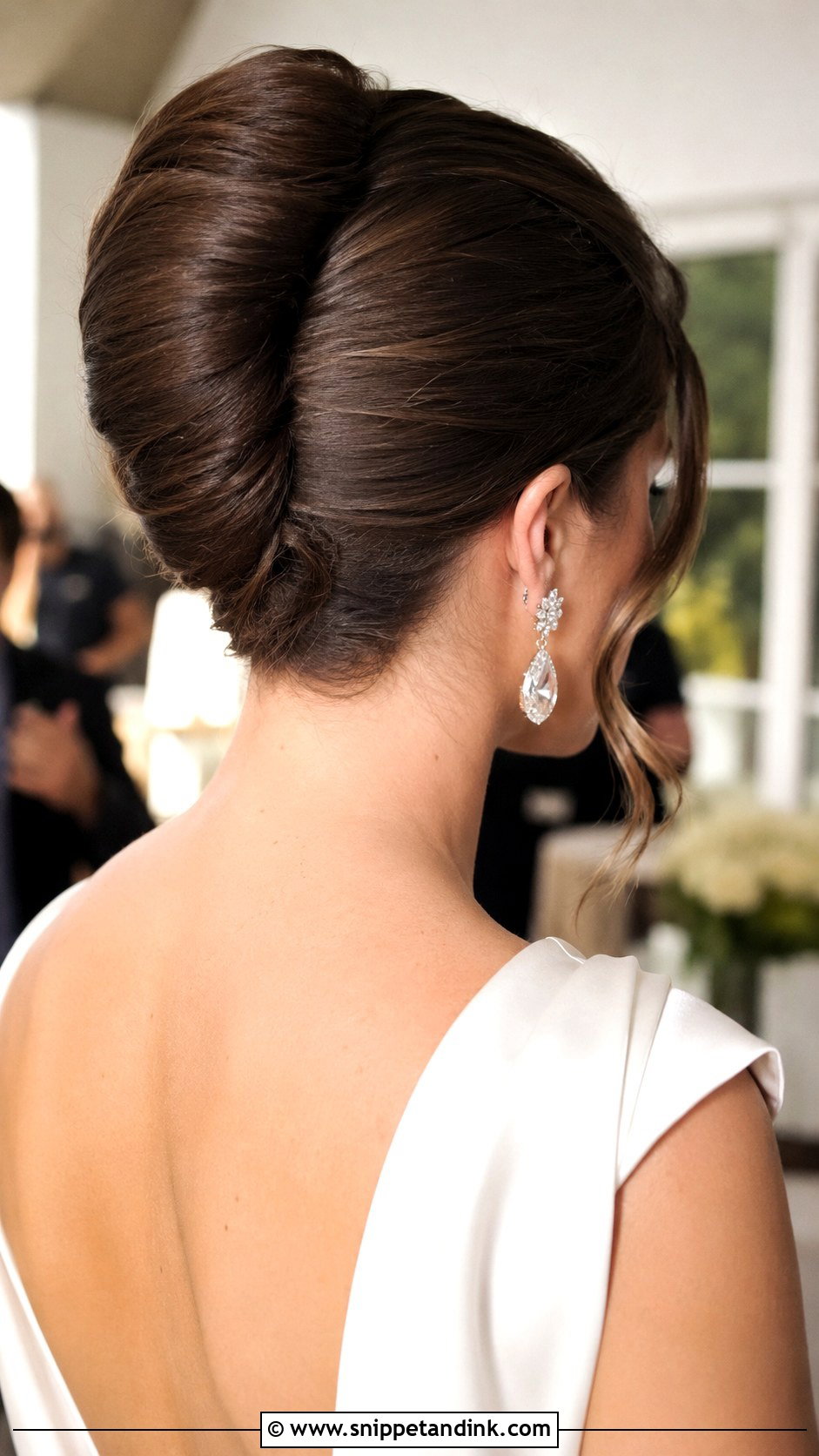 French Twist Wedding Updo - Snippet and Ink - 25 Marriage Hairstyles