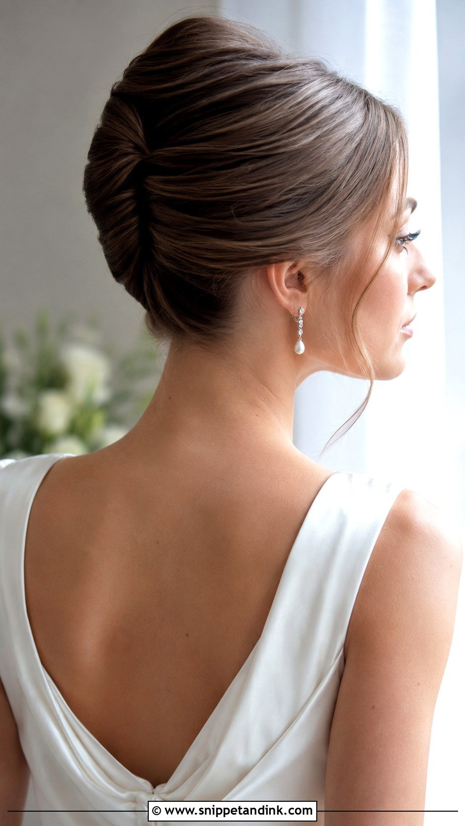 French Twist Wedding Updo - Snippet and Ink - 15 Updo Hairstyle Wedding Ideas