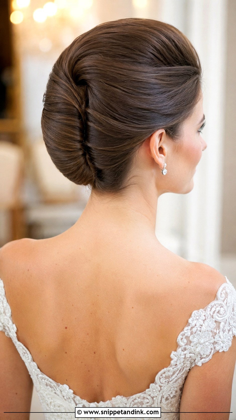 French Twist With Volume At Crown - Snippet and Ink - 30 French Twist Wedding Hair Ideas
