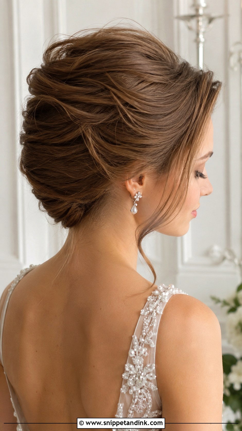 French Twist With Volume On Top - Snippet and Ink - 25 French Twist Bridal Hair Ideas