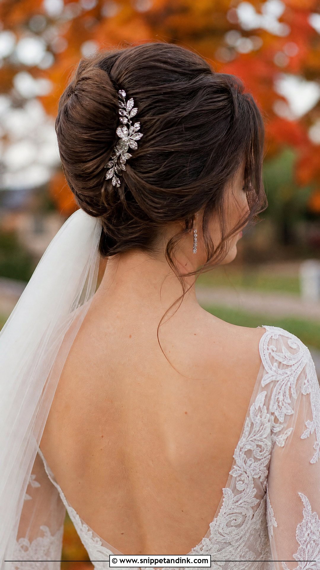 French Twist for Brown Hair - Snippet and Ink - 20 Wedding Hair Brown Ideas