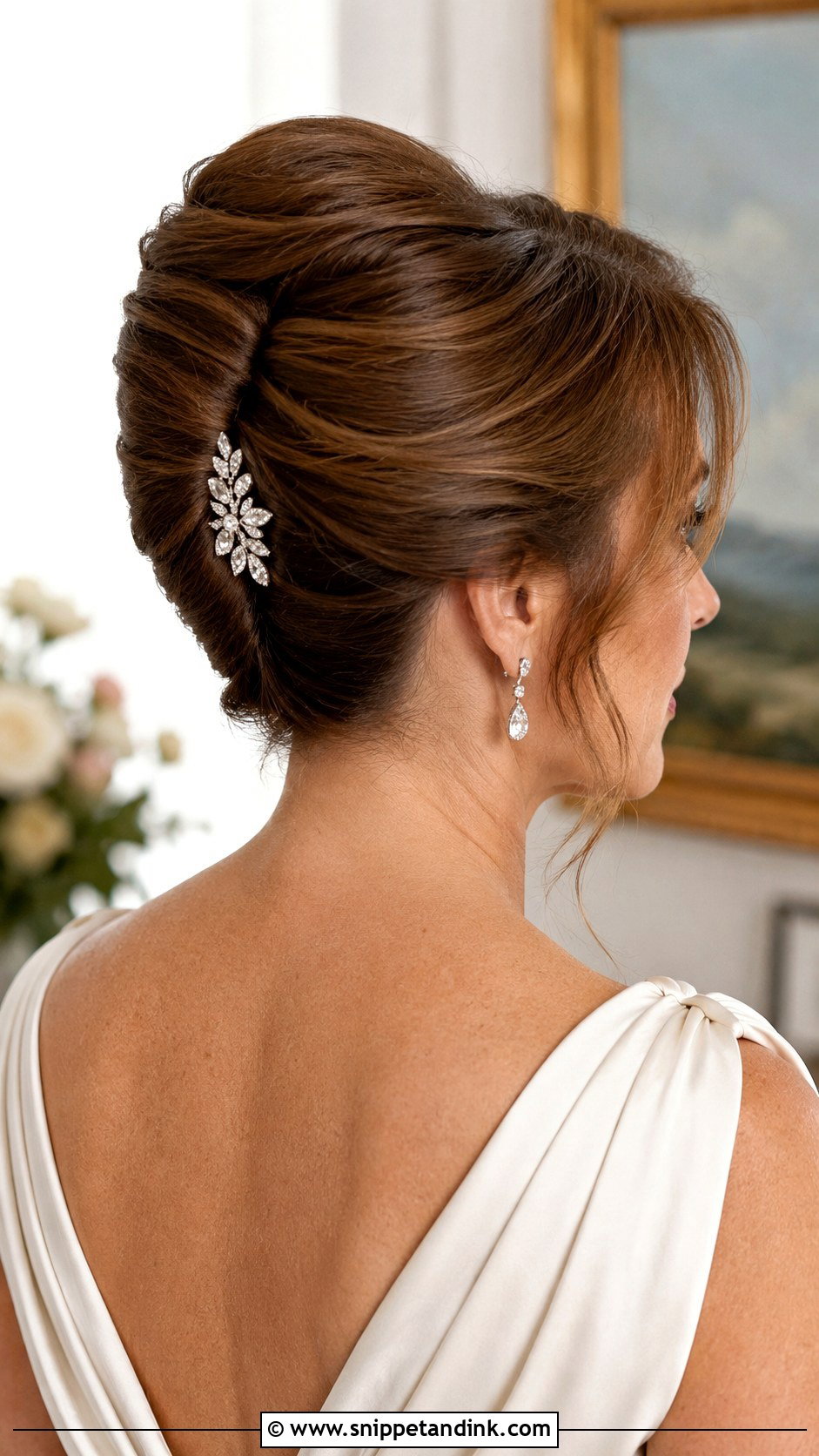 French Twist for Mother of the Bride - Snippet and Ink - 30 Mother of Bride Hairstyles