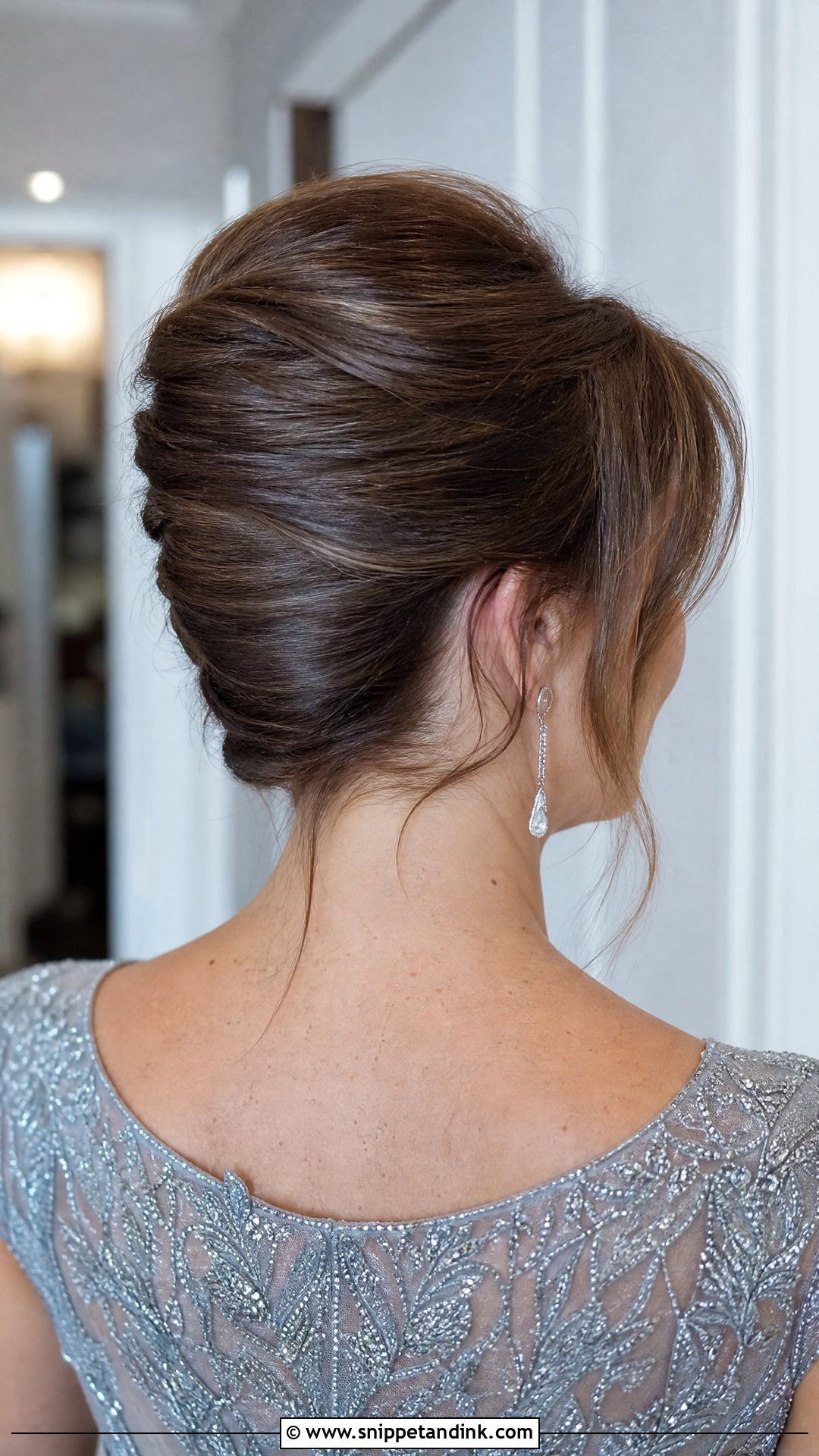 French Twist for Mother of the Bride - Snippet and Ink - 20 Hair for Mother of the Bride Ideas