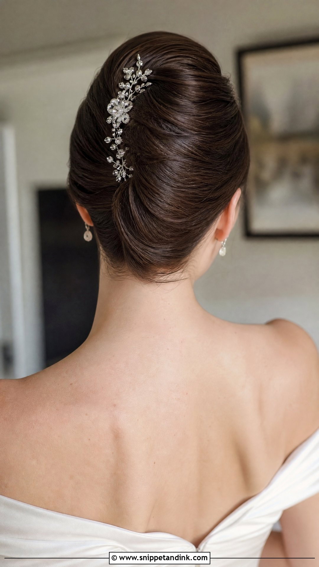 French Twist for Straight Hair - Snippet and Ink - 20 Wedding Hairstyle for Straight Hair Ideas