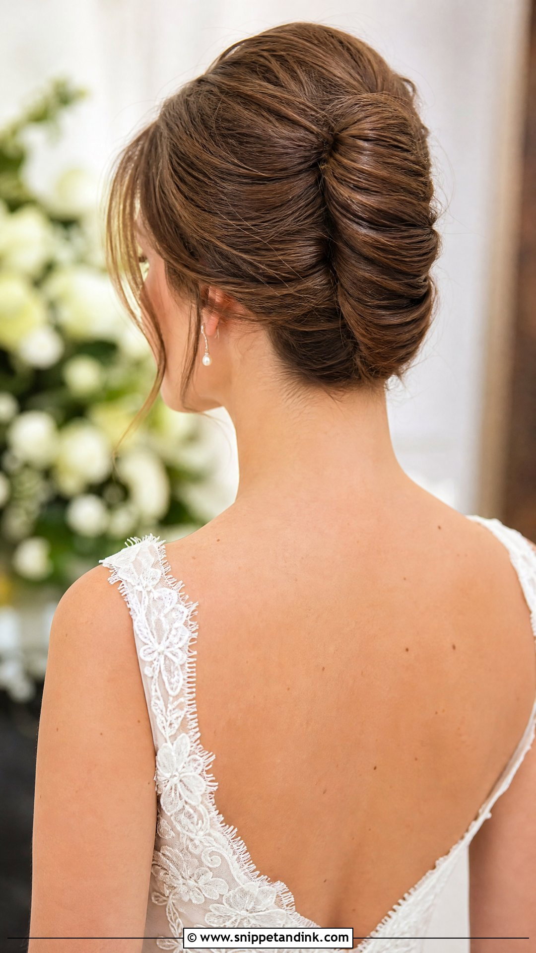 French Twist for Thin Hair - Snippet and Ink - 20 Wedding Guest Hair for Fine Hair Ideas