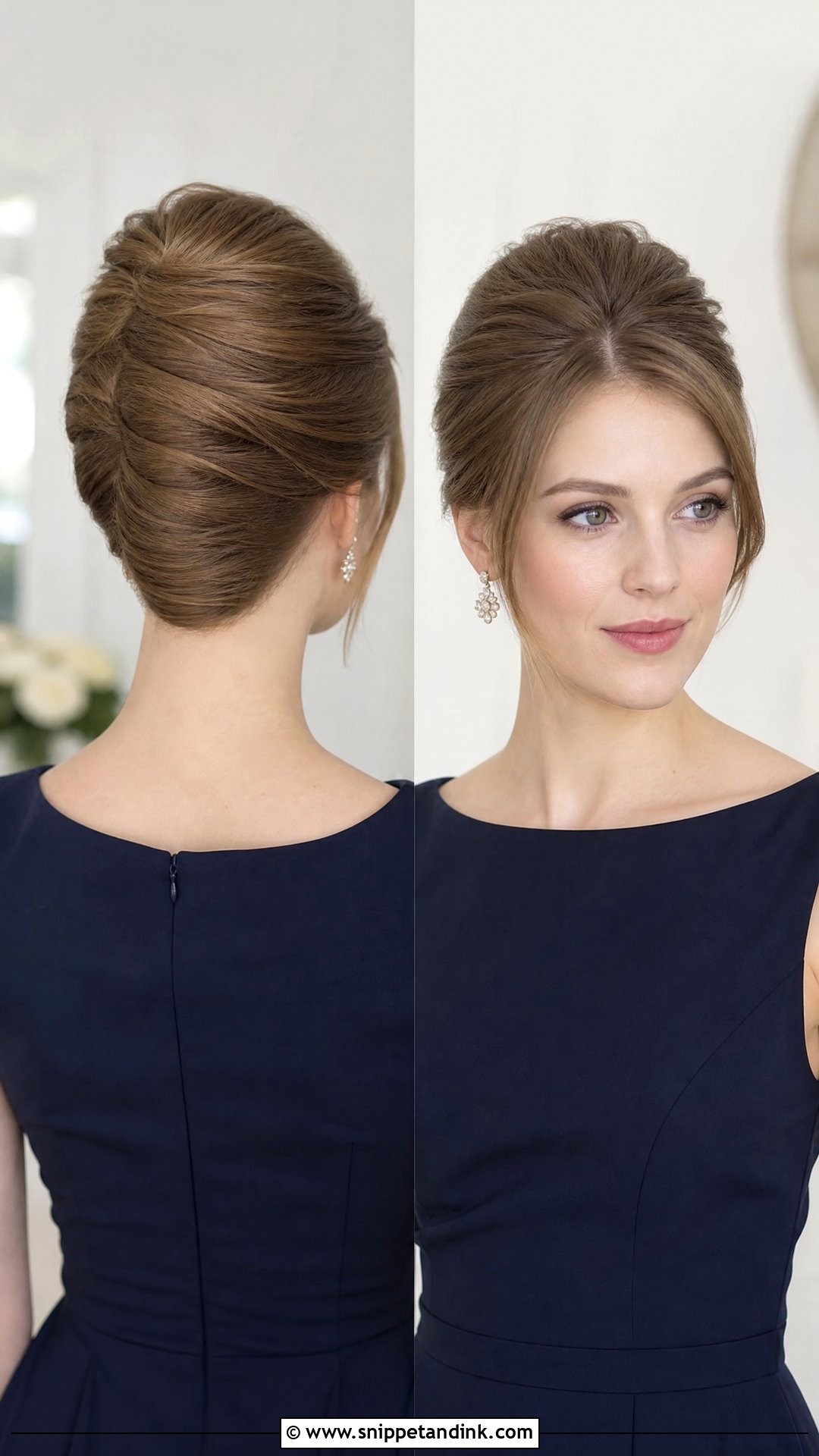 French Twist - Snippet and Ink - 15 Bridal Guest Hair Ideas