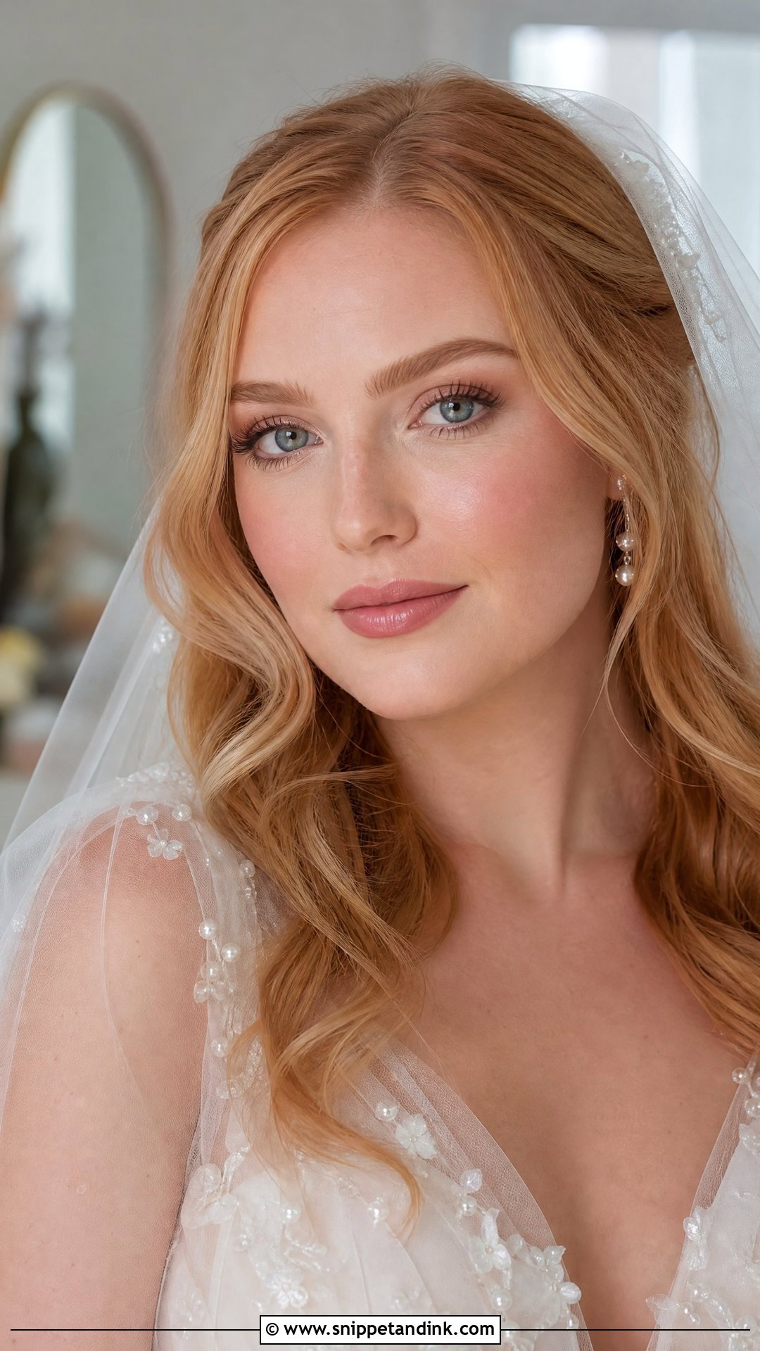 Fresh Bridal Makeup With Cream Blush - Snippet and Ink - 25 Simple Natural Bridal Makeup Ideas