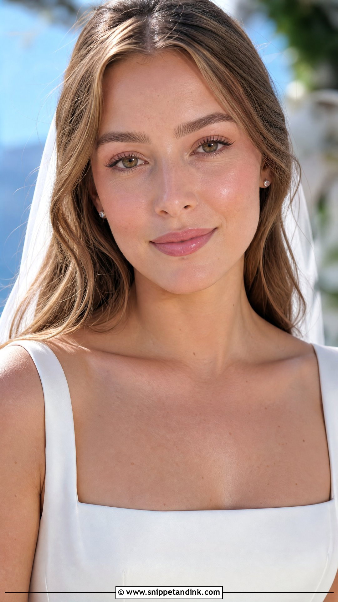Fresh Skin Wedding Makeup Look - Snippet and Ink - 20 No Makeup Look for Wedding Ideas