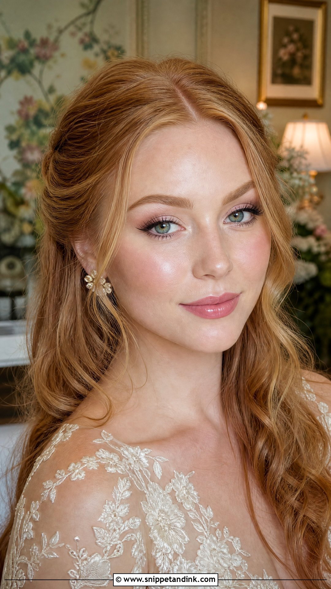 Fresh Spring Wedding Makeup - Snippet and Ink - 25 Natural Glowy Wedding Makeup Ideas