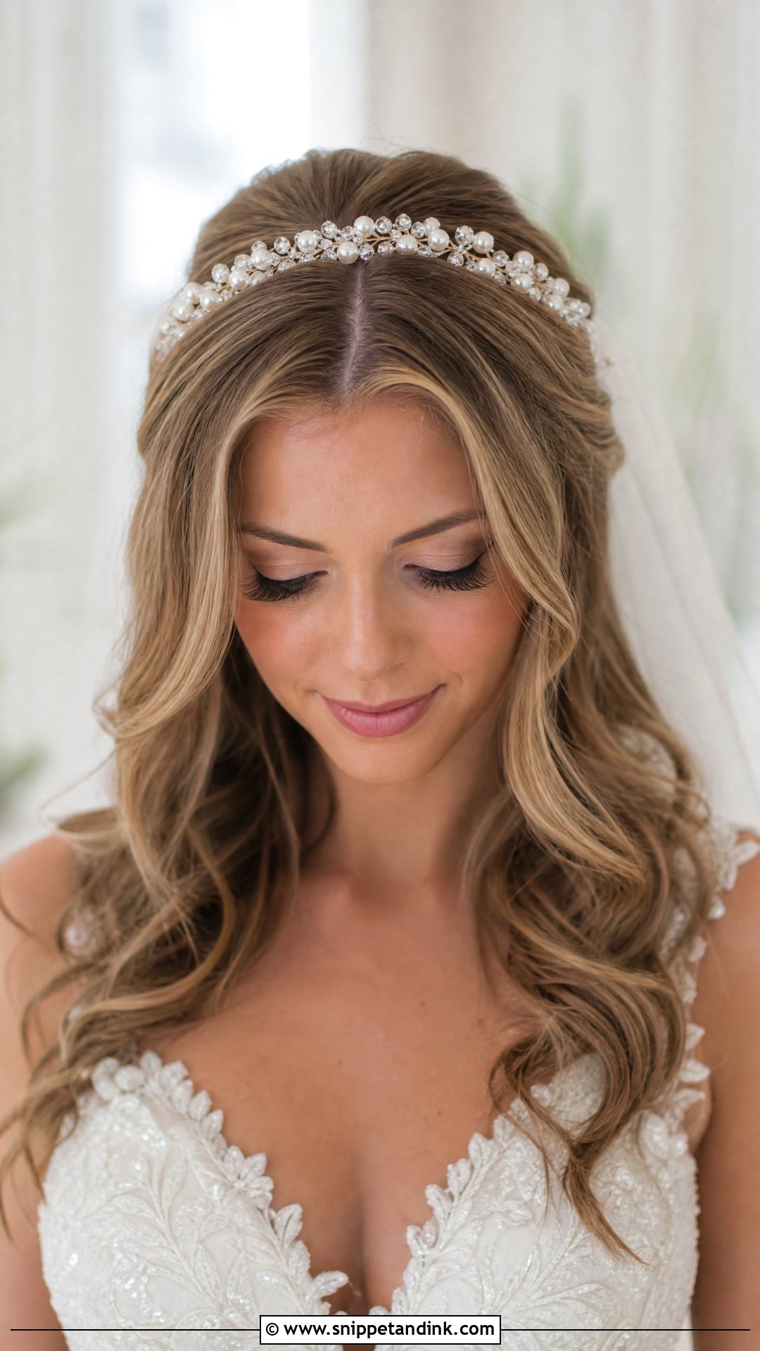 Front Hair With Headband - Snippet and Ink - 30 Front Hair Styles for Wedding