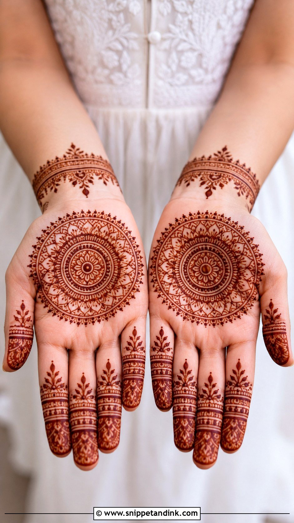 Front Hand Mandala Mehndi Design - Snippet and Ink - 35 New Latest Mehndi Design Ideas