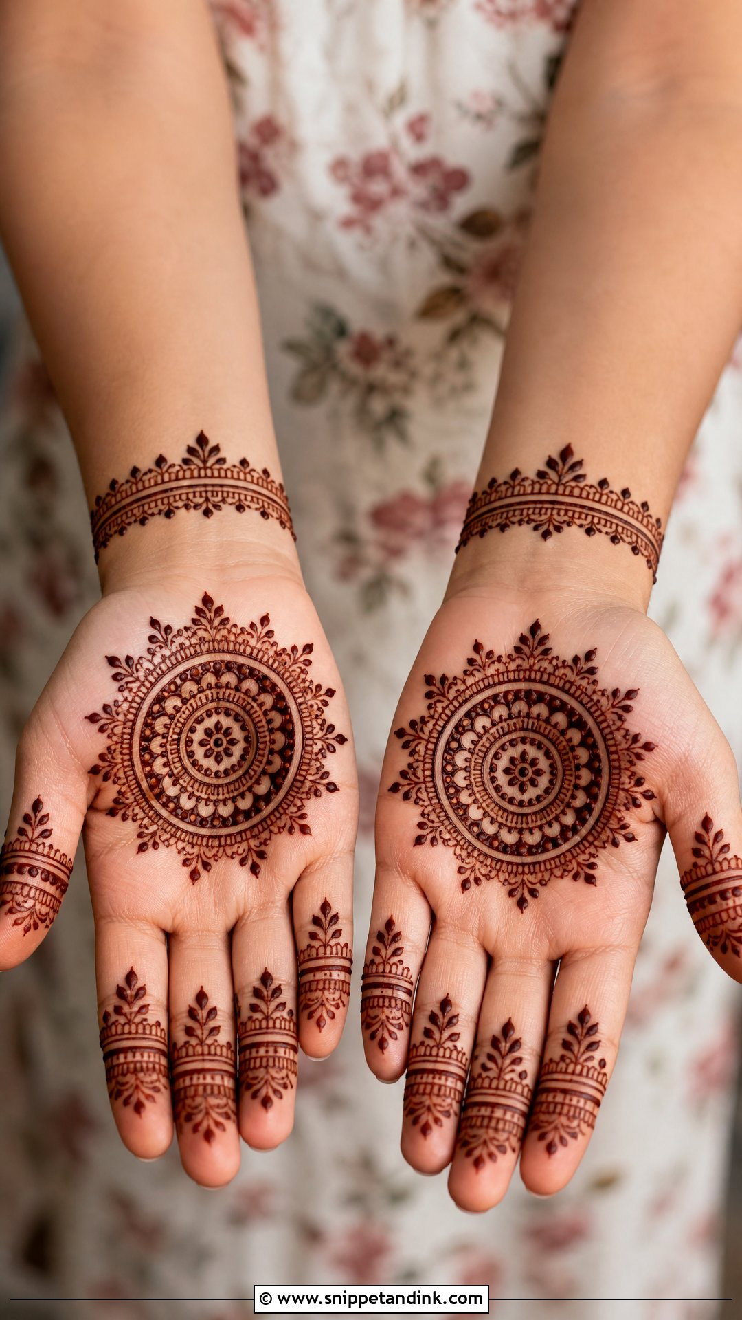 Front Hand Mehndi Design For Beginners - Snippet and Ink - 35 Simple Easy Front Hand Mehndi Designs