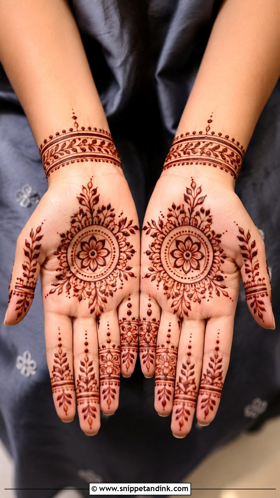 Front Hand Mehndi Design For Beginners - Snippet and Ink - 35 Beautiful Front Hand Mehndi Design Ideas